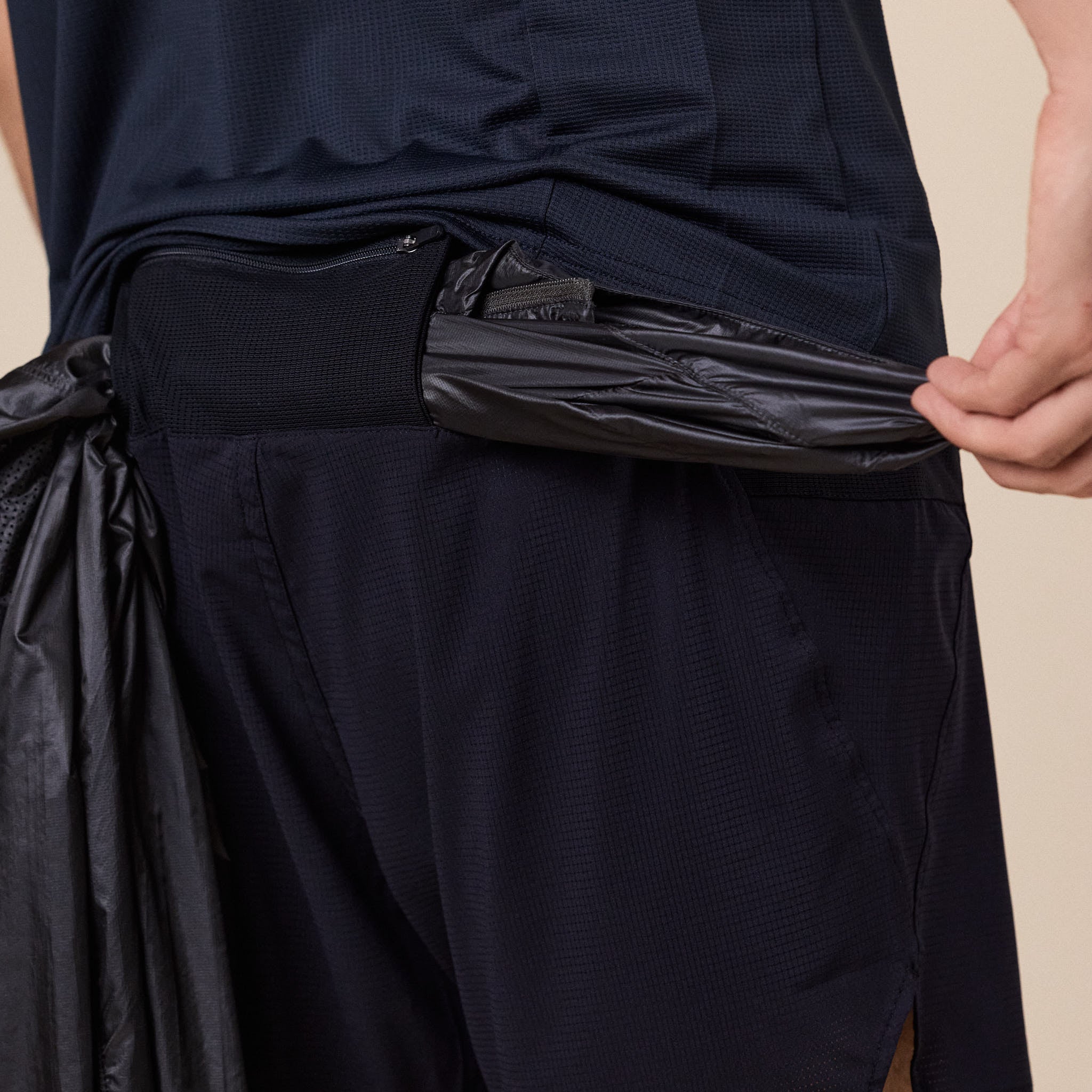 CAYL "Climb As You Love" - Light Flow Running Shorts - Black