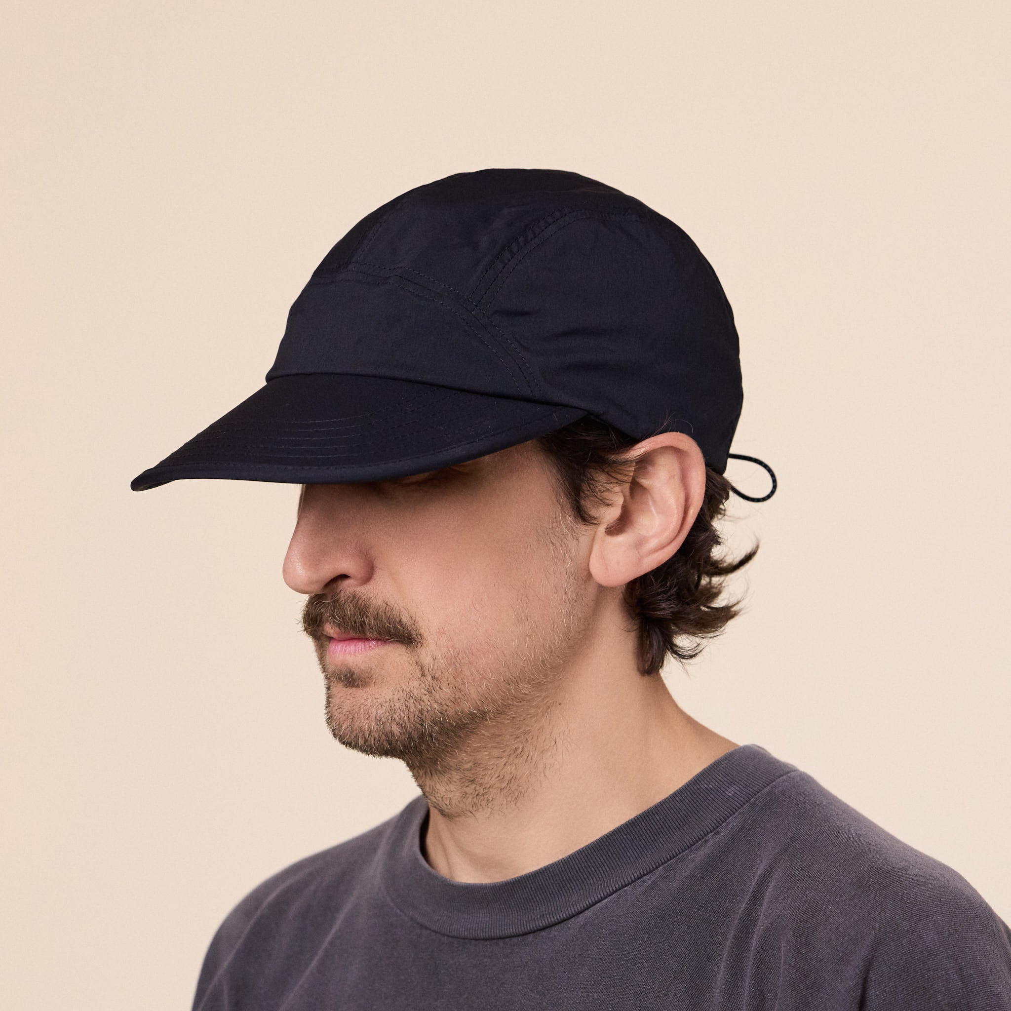 CAYL "Climb As You Love" - Light Pointed Cap - Black