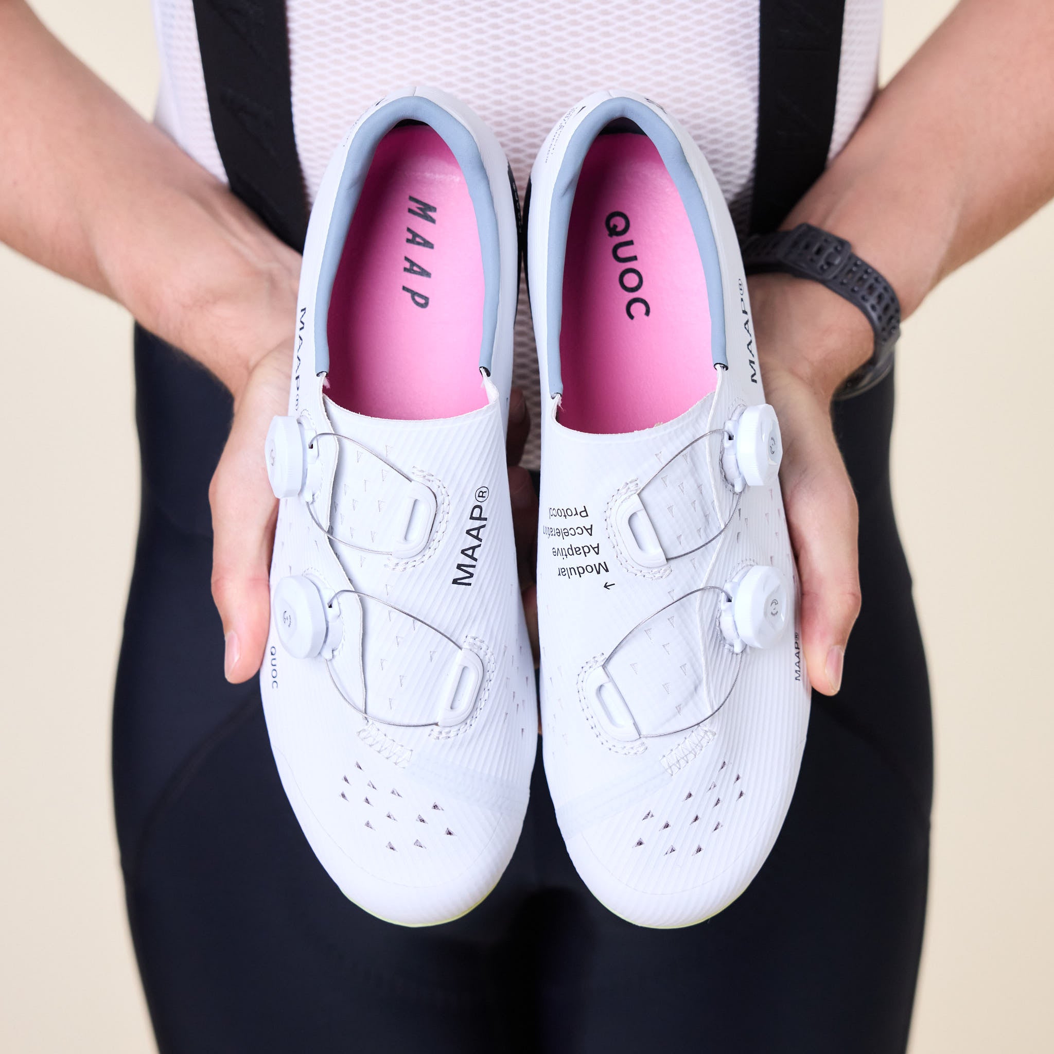 MAAP x QUOC - Quoc M3 Pro Cycling Shoe - White