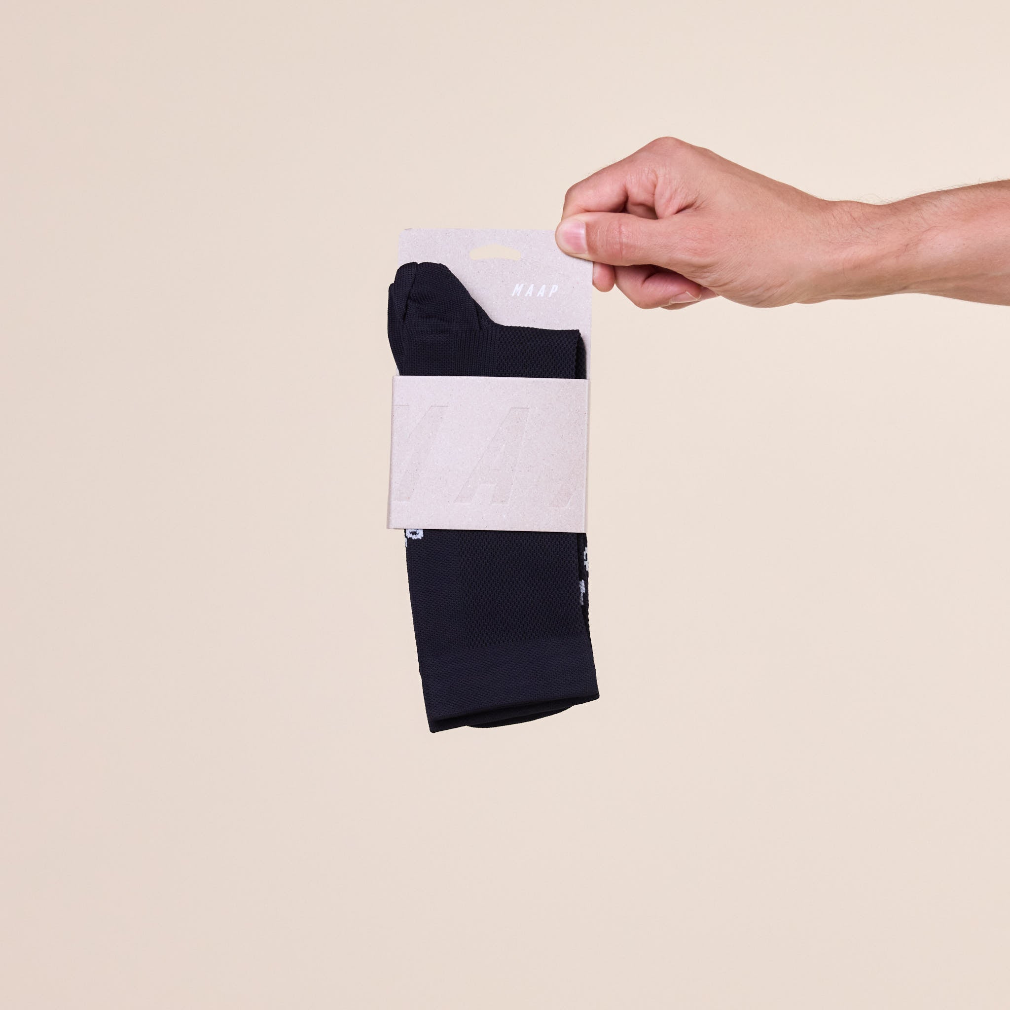 MAAP - Division Mono Logo Sock (Long) - Black