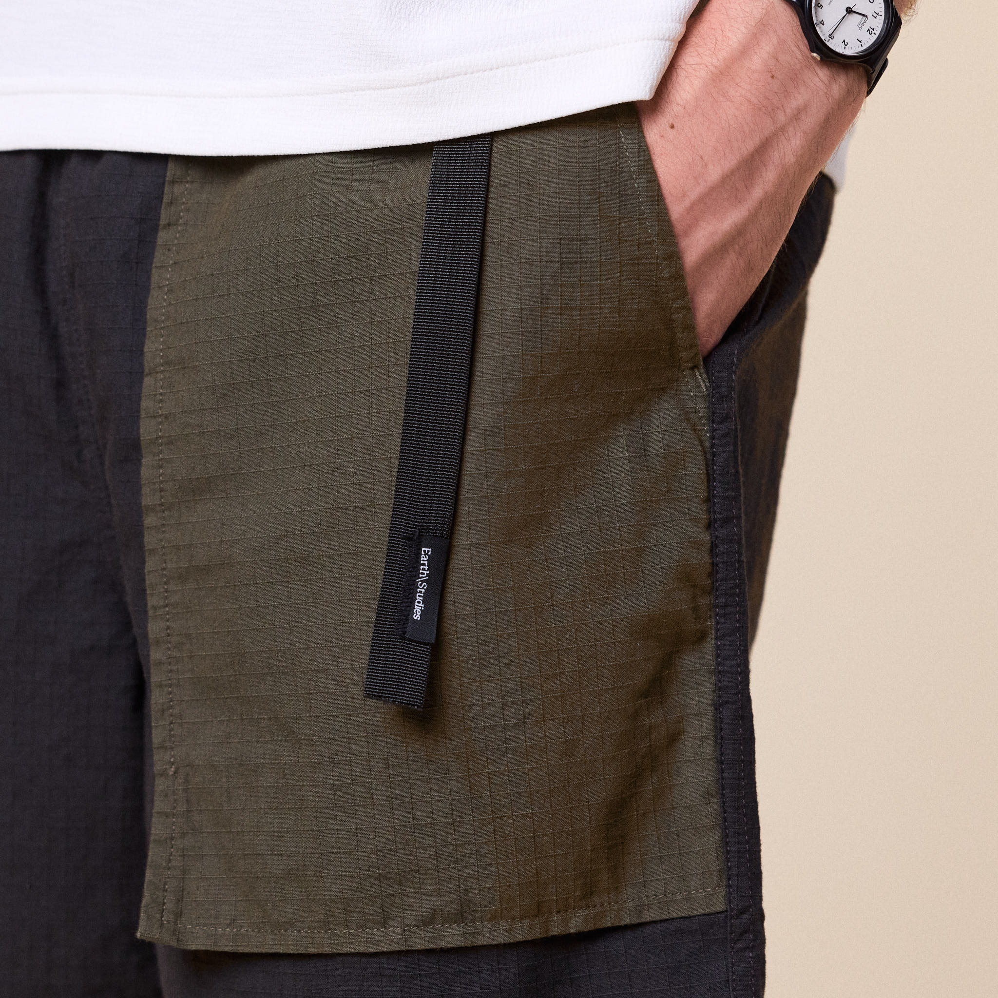 Earth\Studies - MP-112 Block Shorts - Basalt Strata