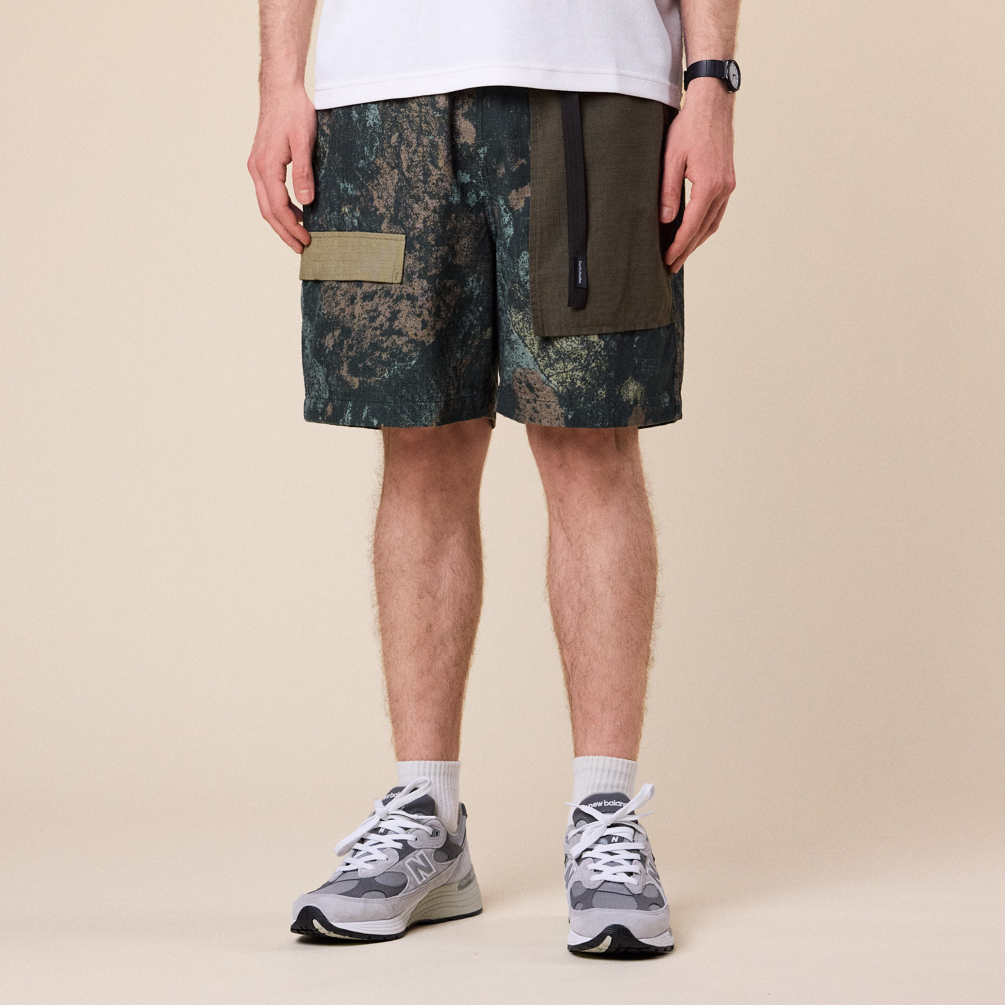 Earth\Studies - MP-112 Block Shorts - A.O.P.