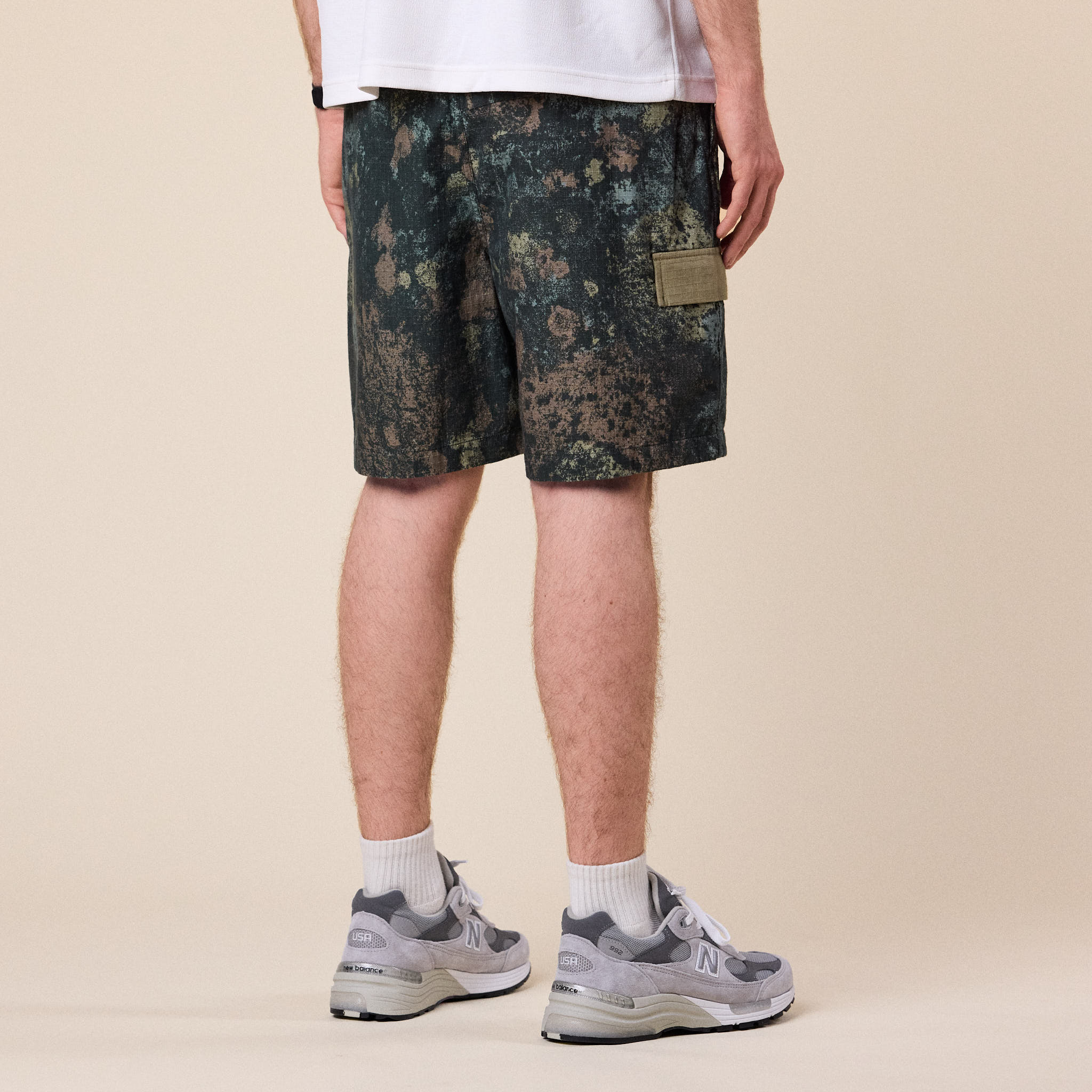 Earth\Studies - MP-112 Block Shorts - A.O.P.