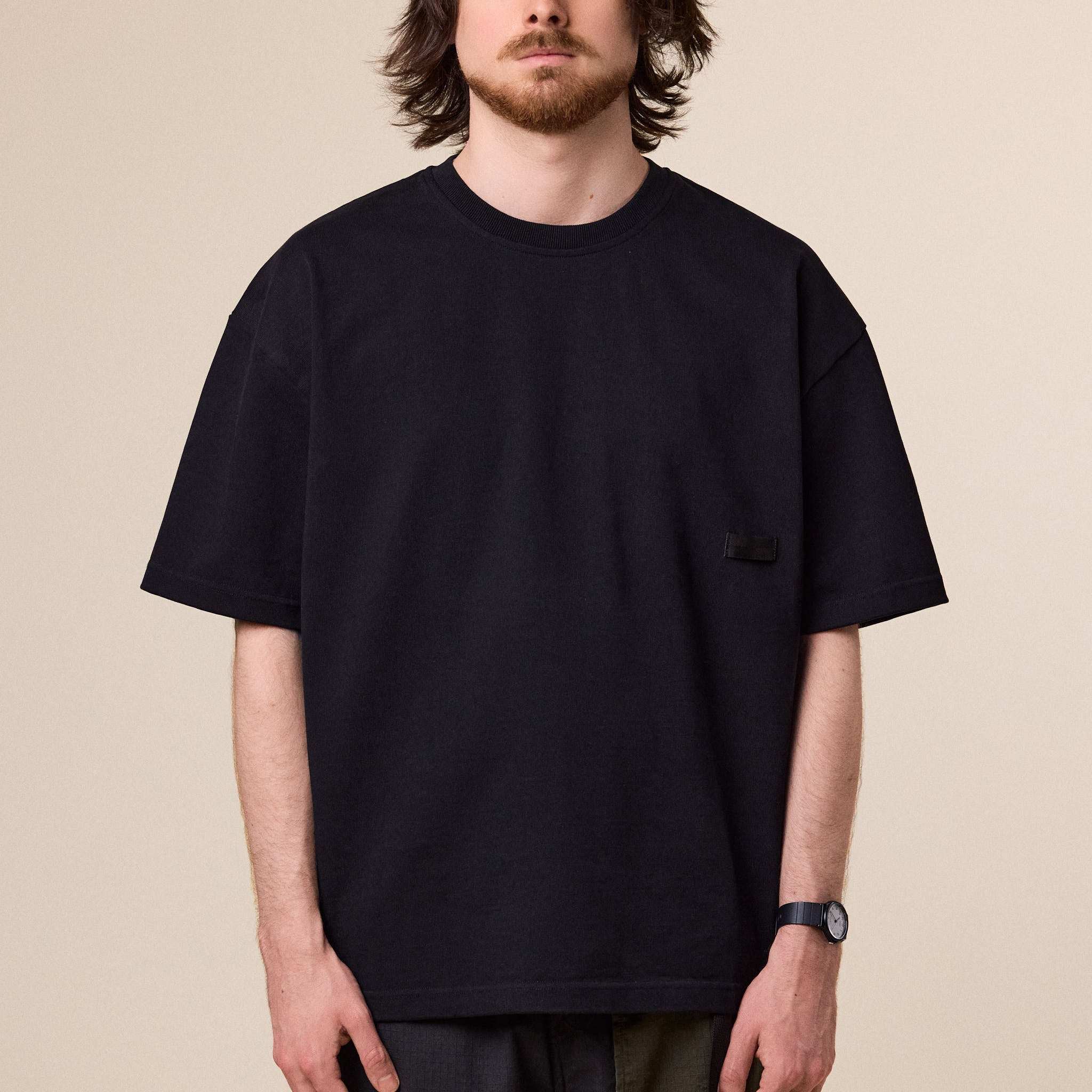 Earth\Studies - MS-112 Heavyweight Recon Tee - Charcoal