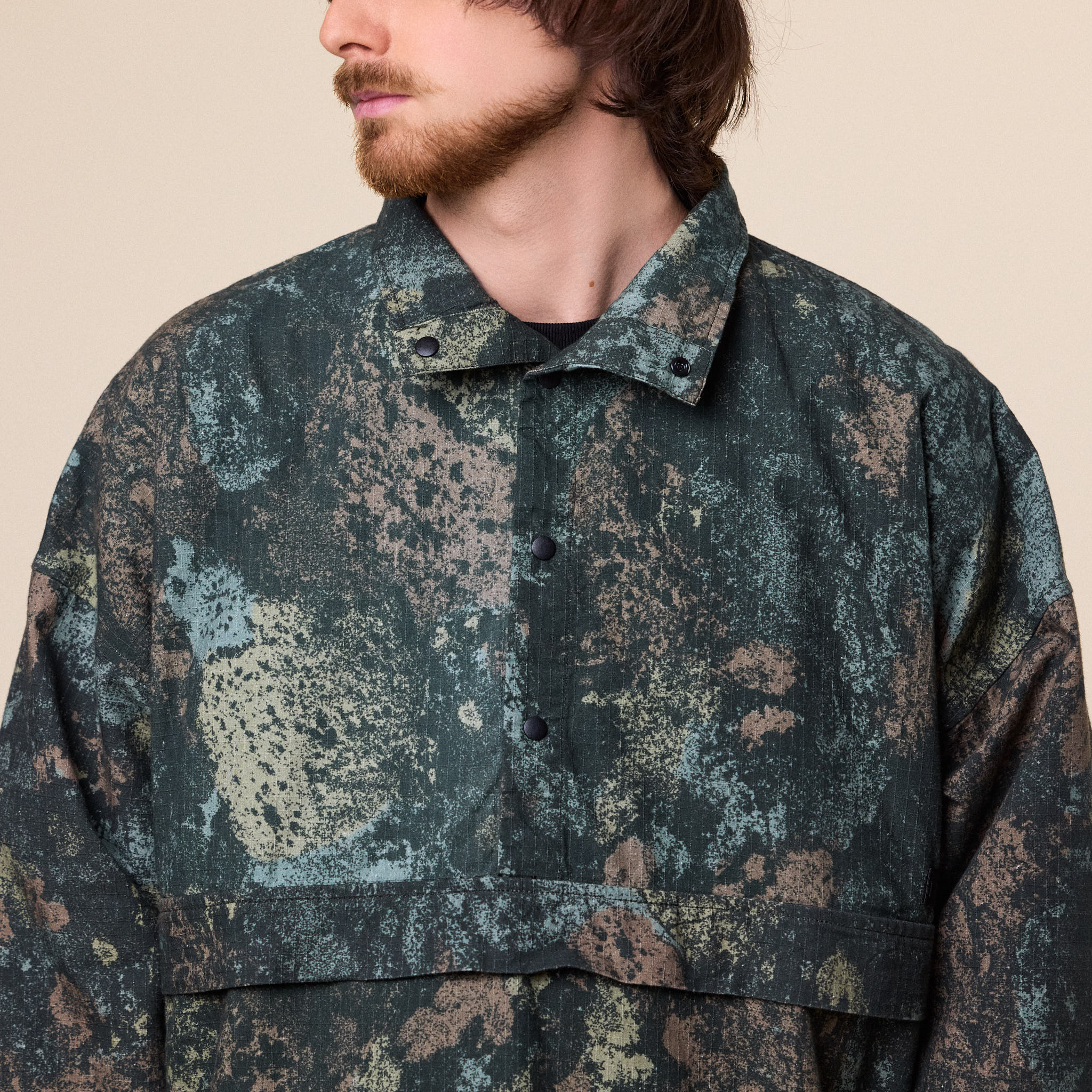 Earth\Studies - MS-119 Snap Pullover - A.O.P.