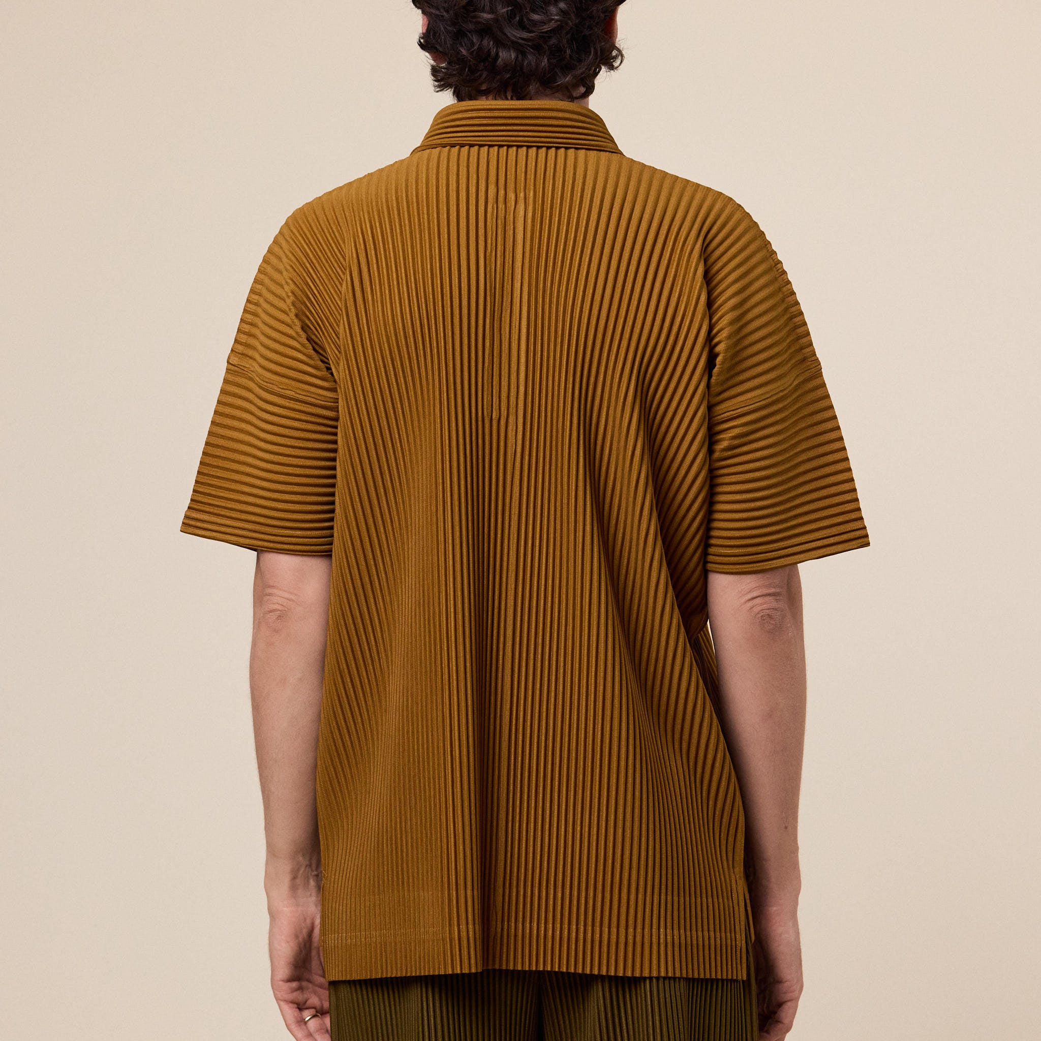 Homme Plissé Issey Miyake - Monthly Colours Shirt - Venice Boat Brown