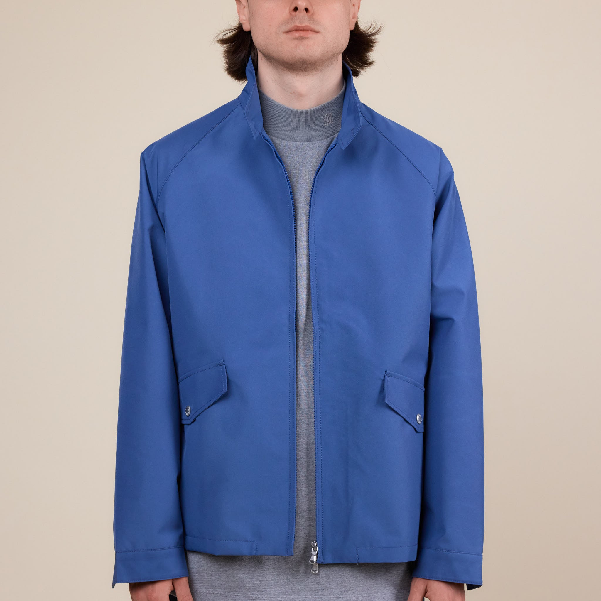 Nanamica - Gore-Tex 2L Crew Jacket - Sax Blue