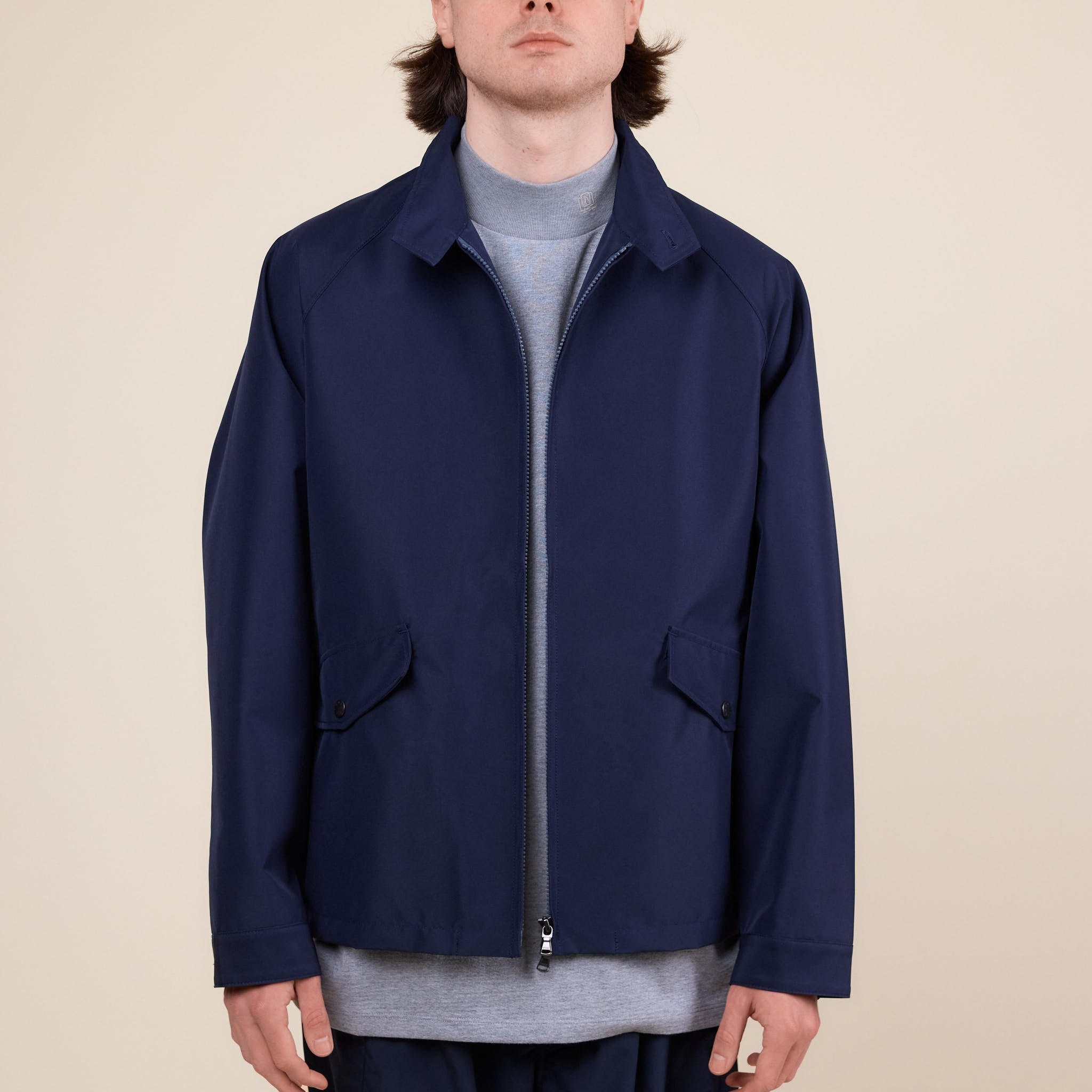 Nanamica - Gore-Tex 2L Crew Jacket - Navy Blue