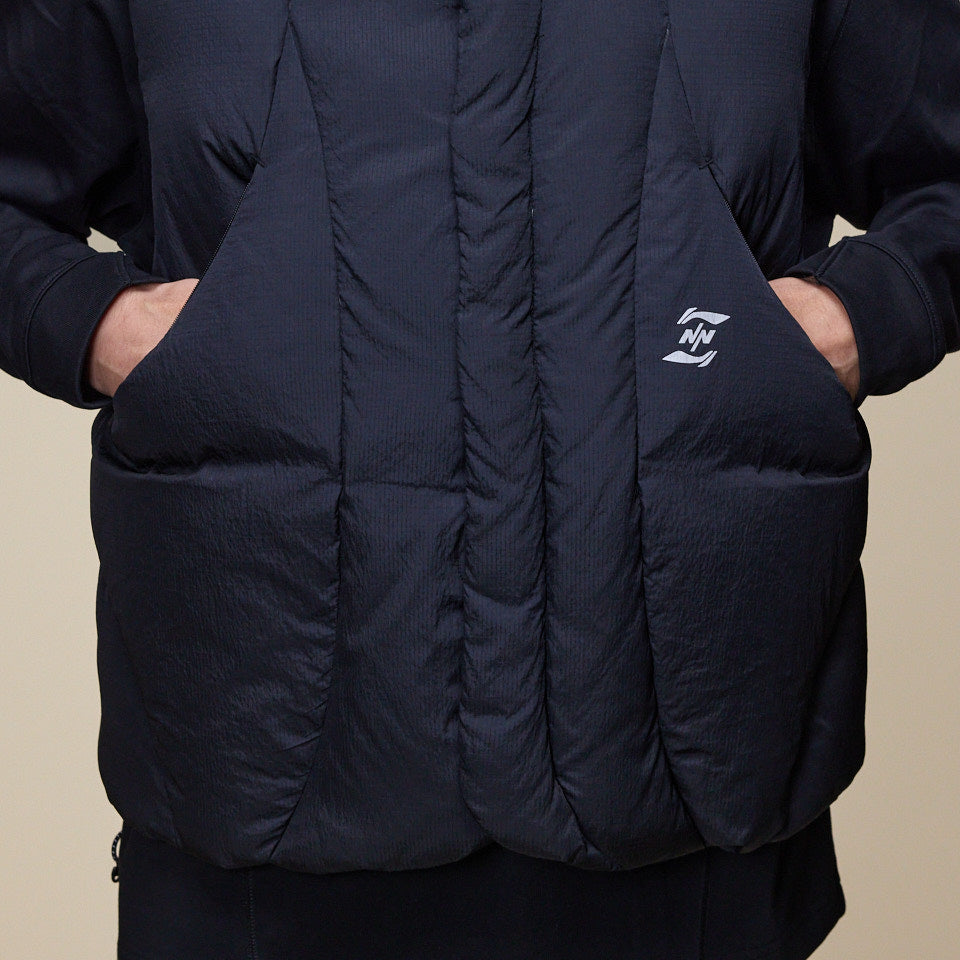 NINEpointNINE x LI-NING - Tiles Puffer Down Vest - Black