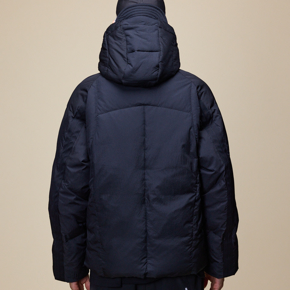 NINEpointNINE x LI-NING - Tiles Puffer Down Jacket - Black