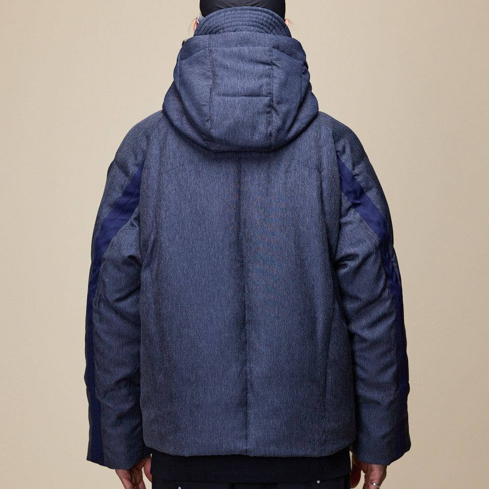 NINEpointNINE x LI-NING - Tiles Puffer Down Jacket - Future-Denim