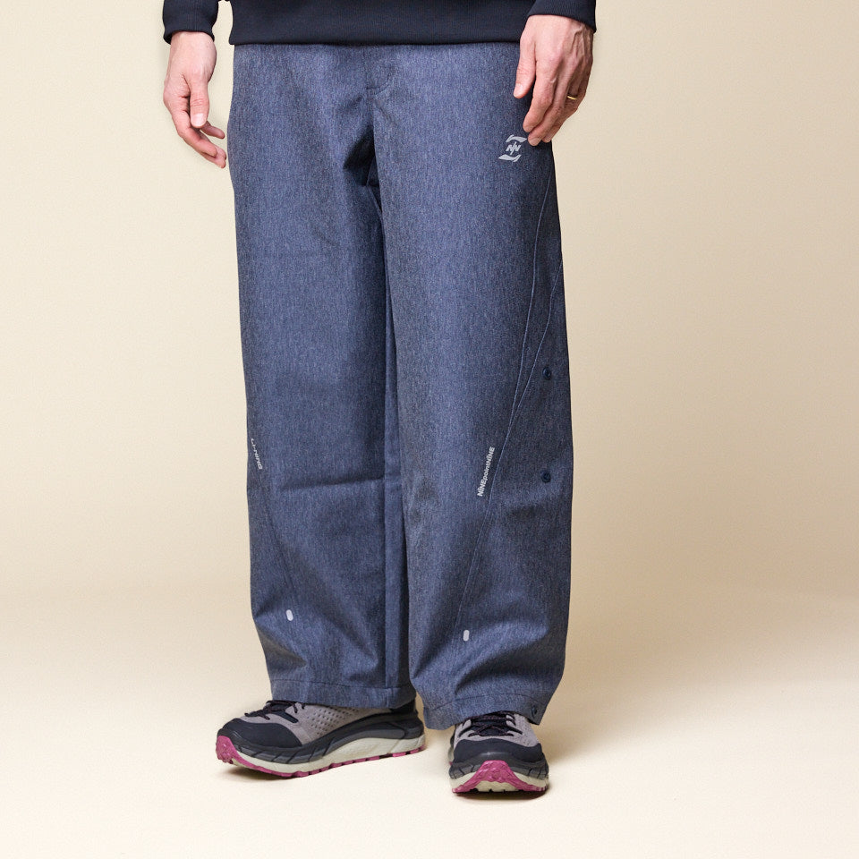 NINEpointNINE x LI-NING - Tiles 3L Shell Pants - Future Denim