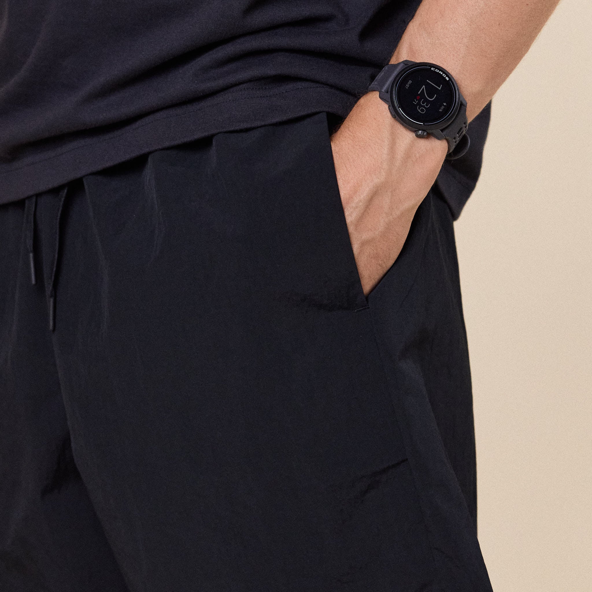 Goldwin - Nylon Shorts - Black