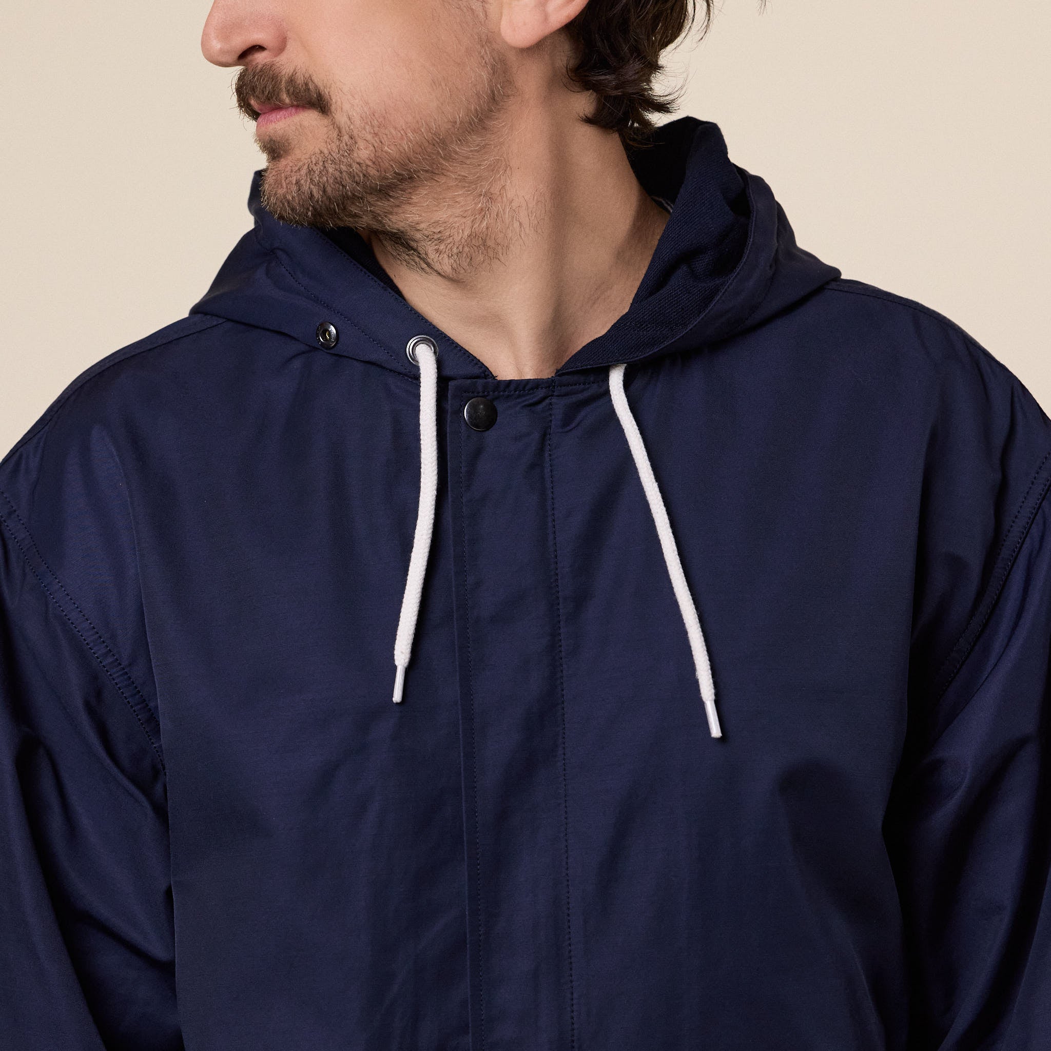 Nanamica - Nylon Twill Hooded Jacket - Navy