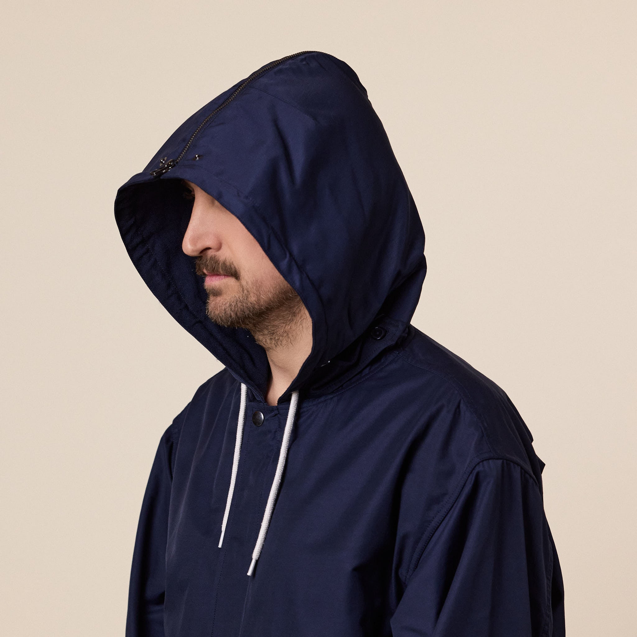 Nanamica - Nylon Twill Hooded Jacket - Navy