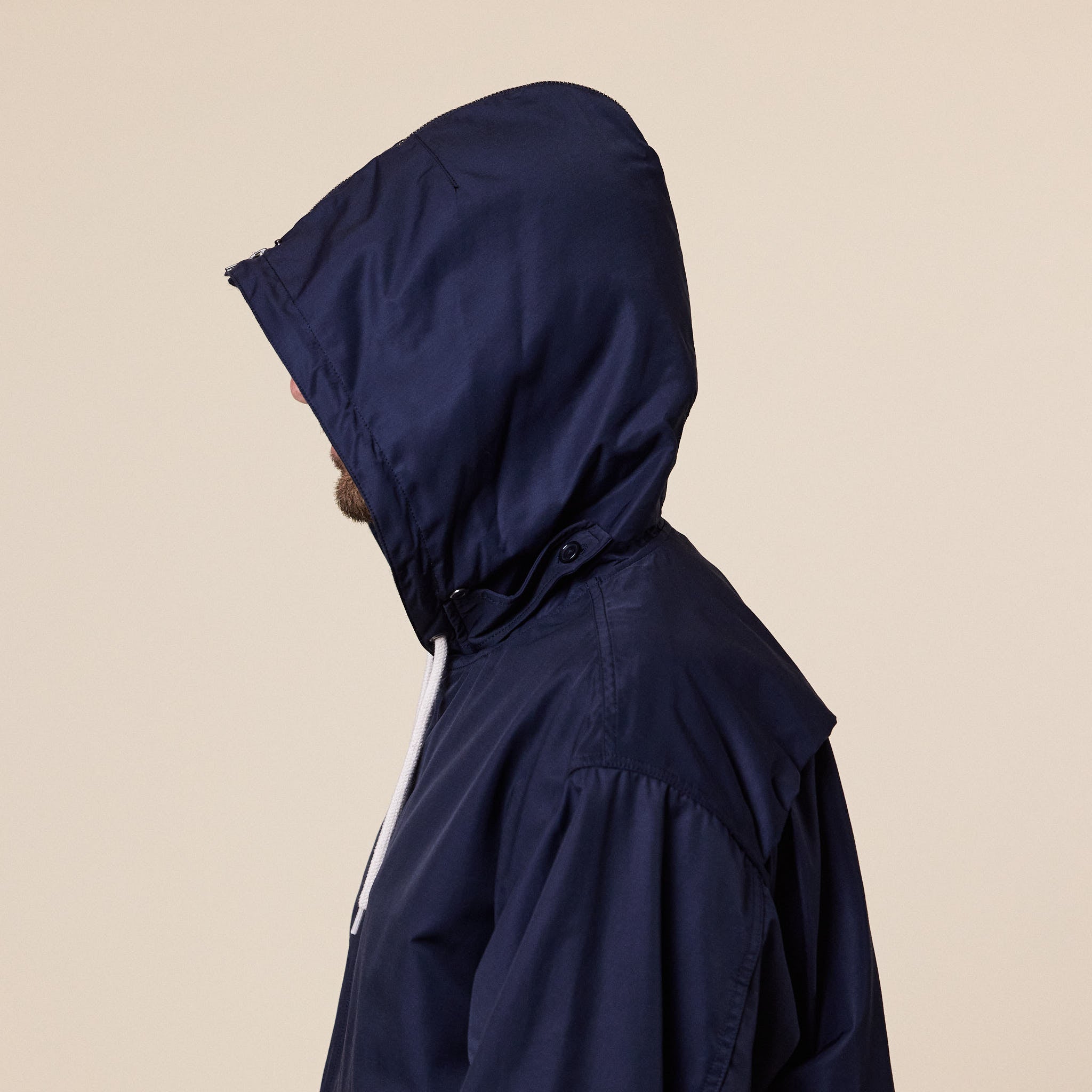 Nanamica - Nylon Twill Hooded Jacket - Navy