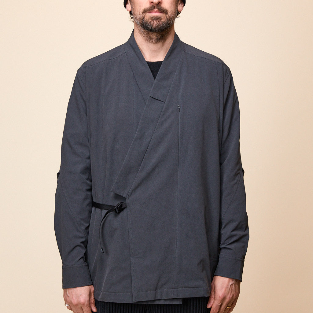 Oqliq - Yobidashi Shirt - Grey