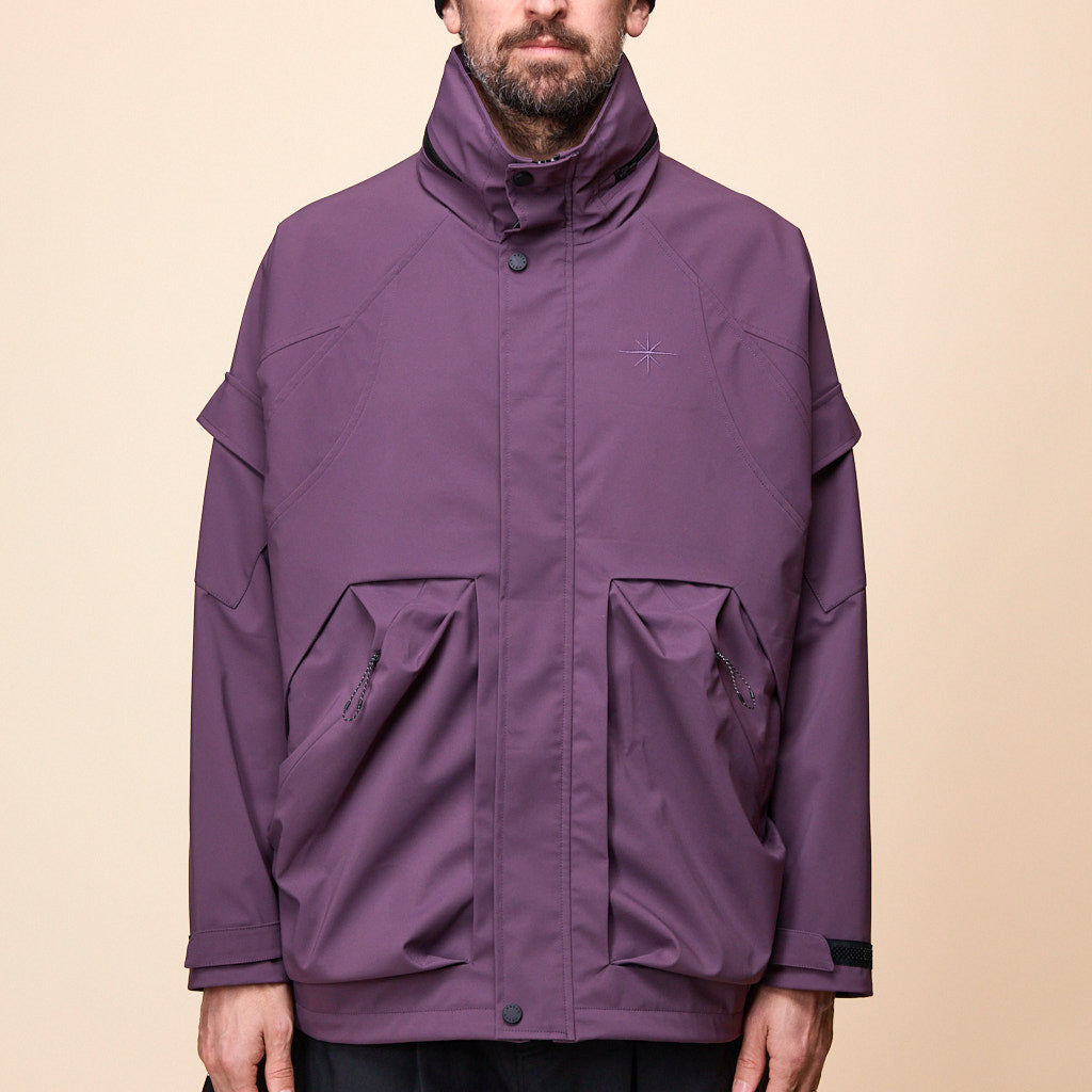 Oqliq - ECWCS 2 Way Jacket - Dark Purple