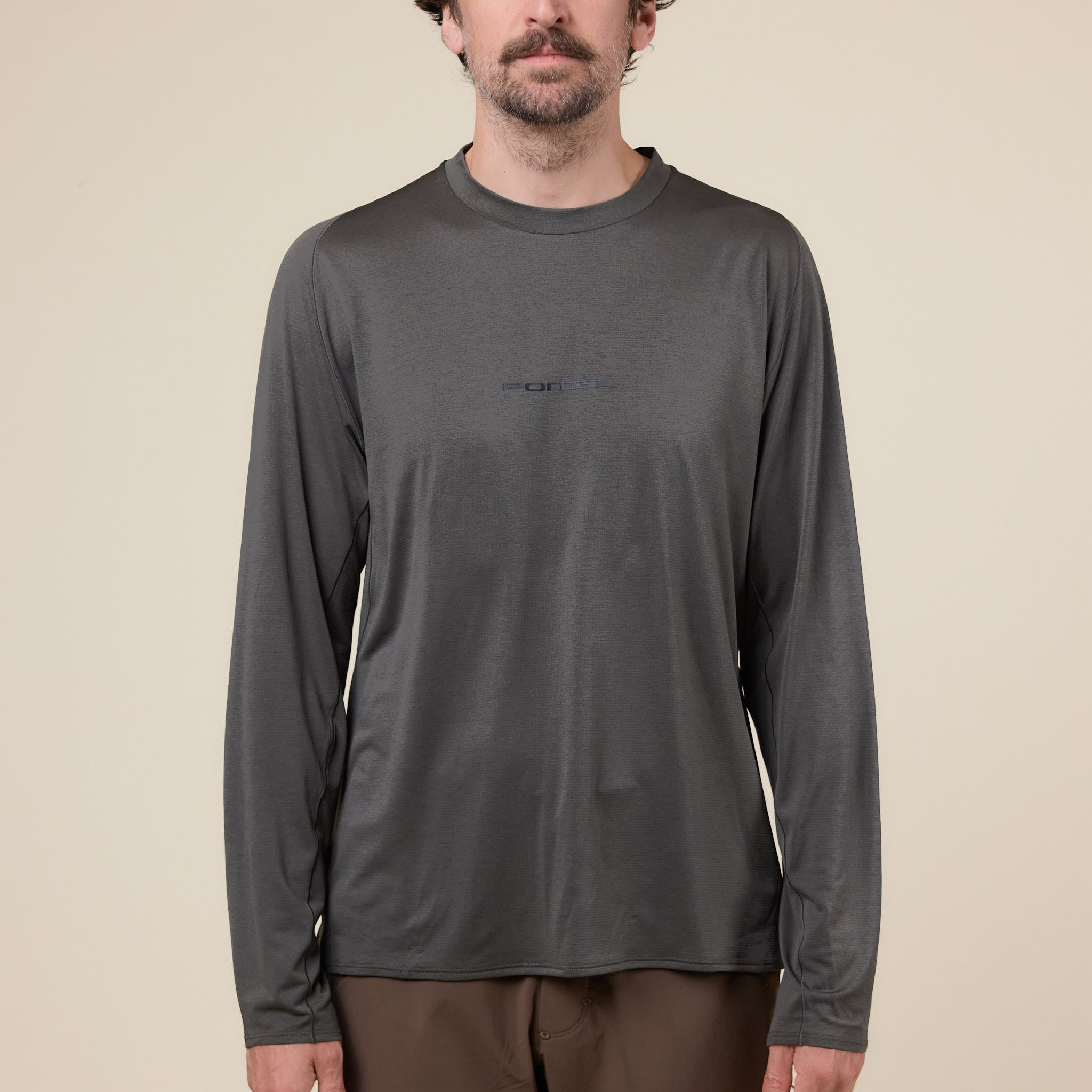 Portal - Lateral Peak L/S T-Shirt - Dark Olive