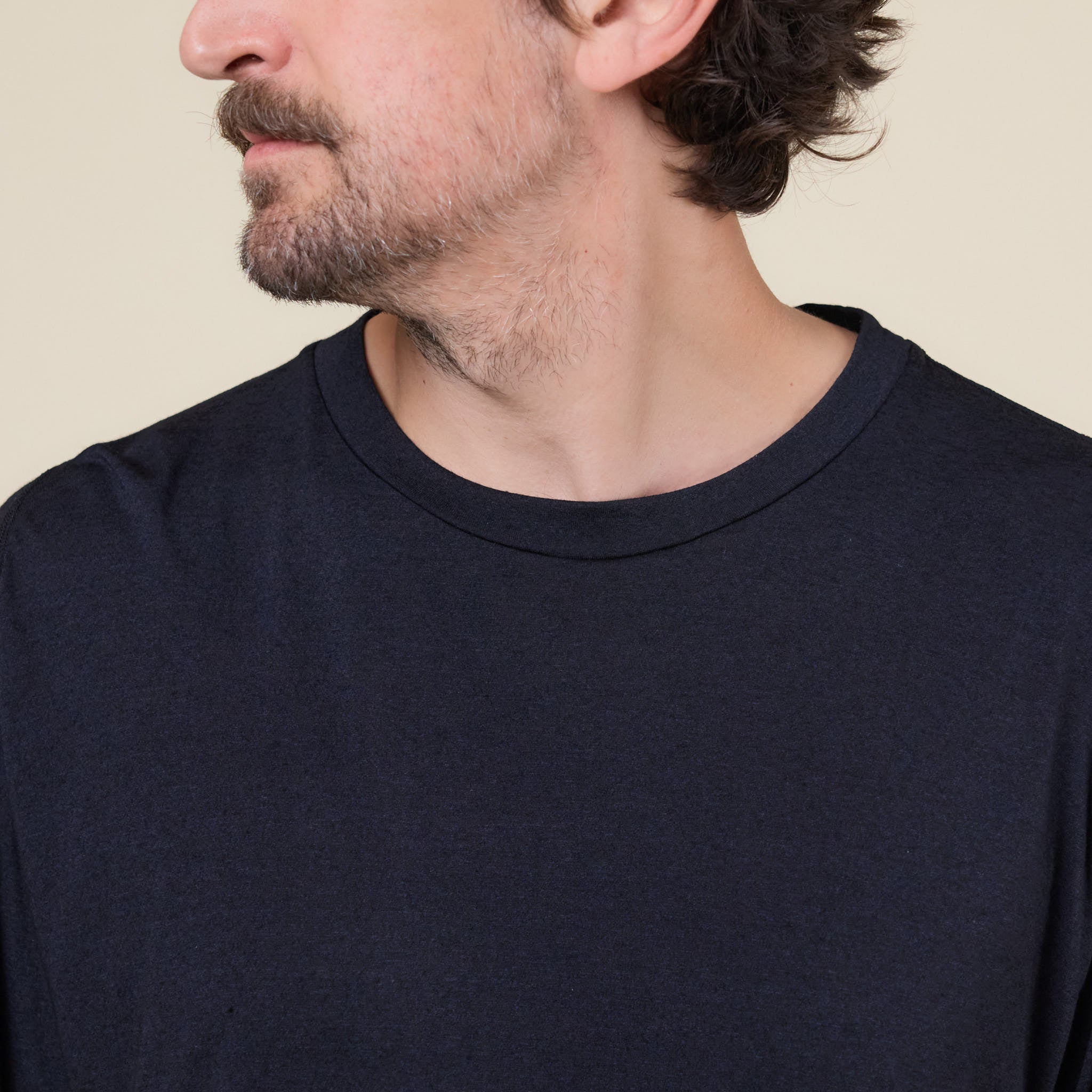 Portal - Drift Merino L/S T-Shirt - Black Beauty