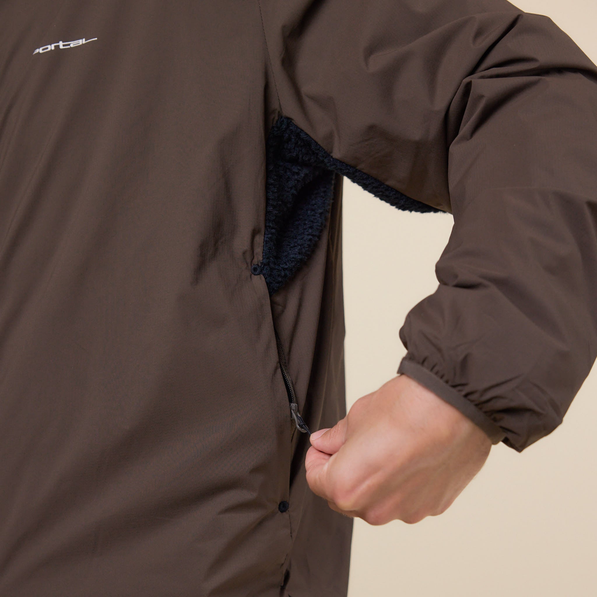 Portal - Level Alpha Jacket - Slate Black (Brown)
