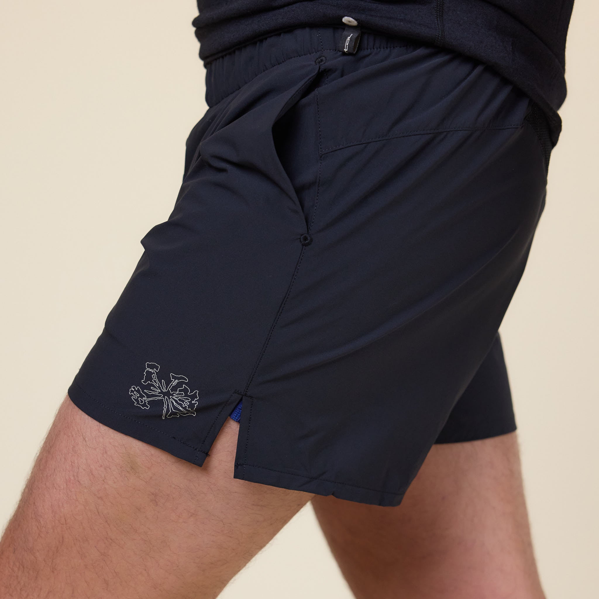 Portal - Marka Liner Shorts - Black Beauty
