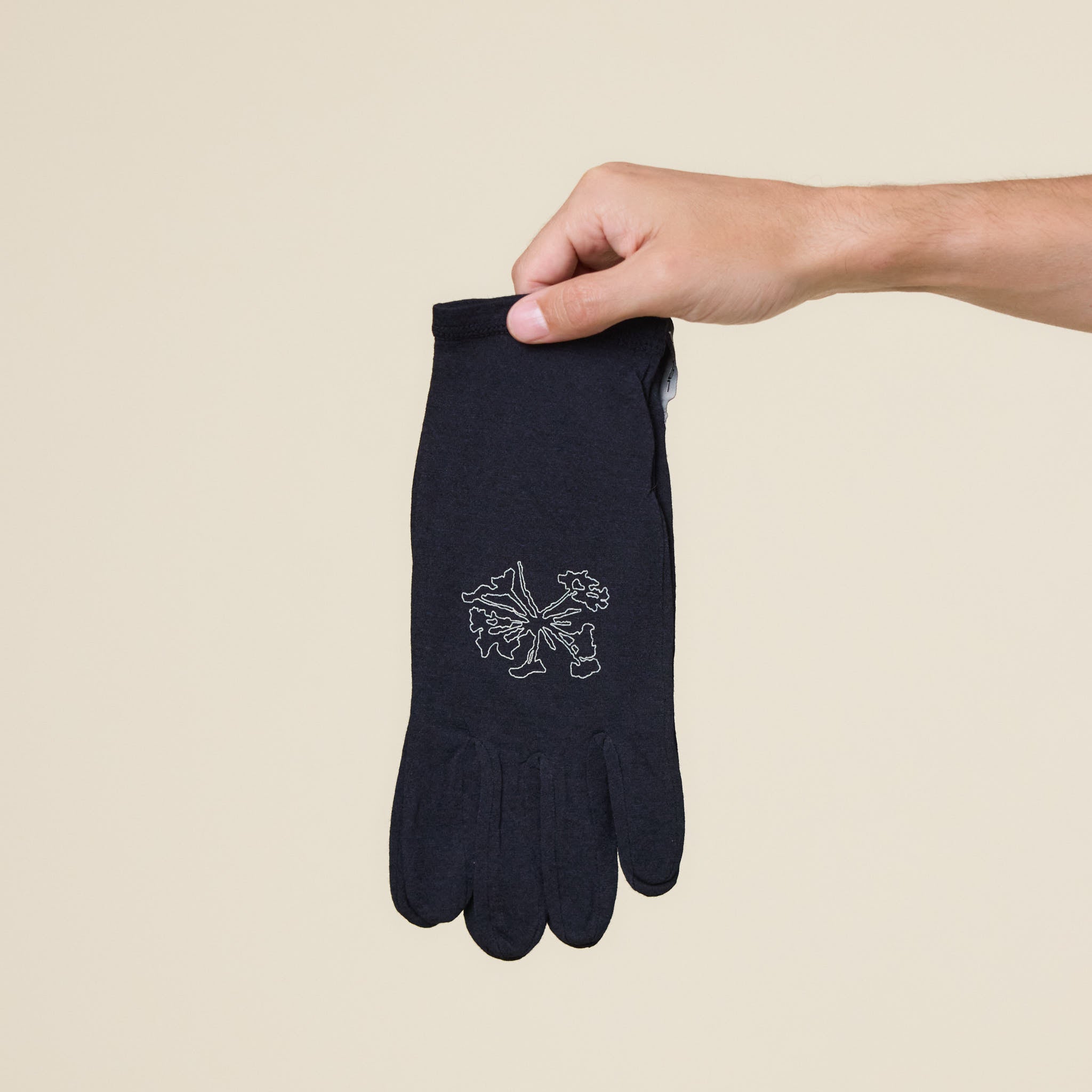 Portal - Drift Merino Gloves - Black Beauty