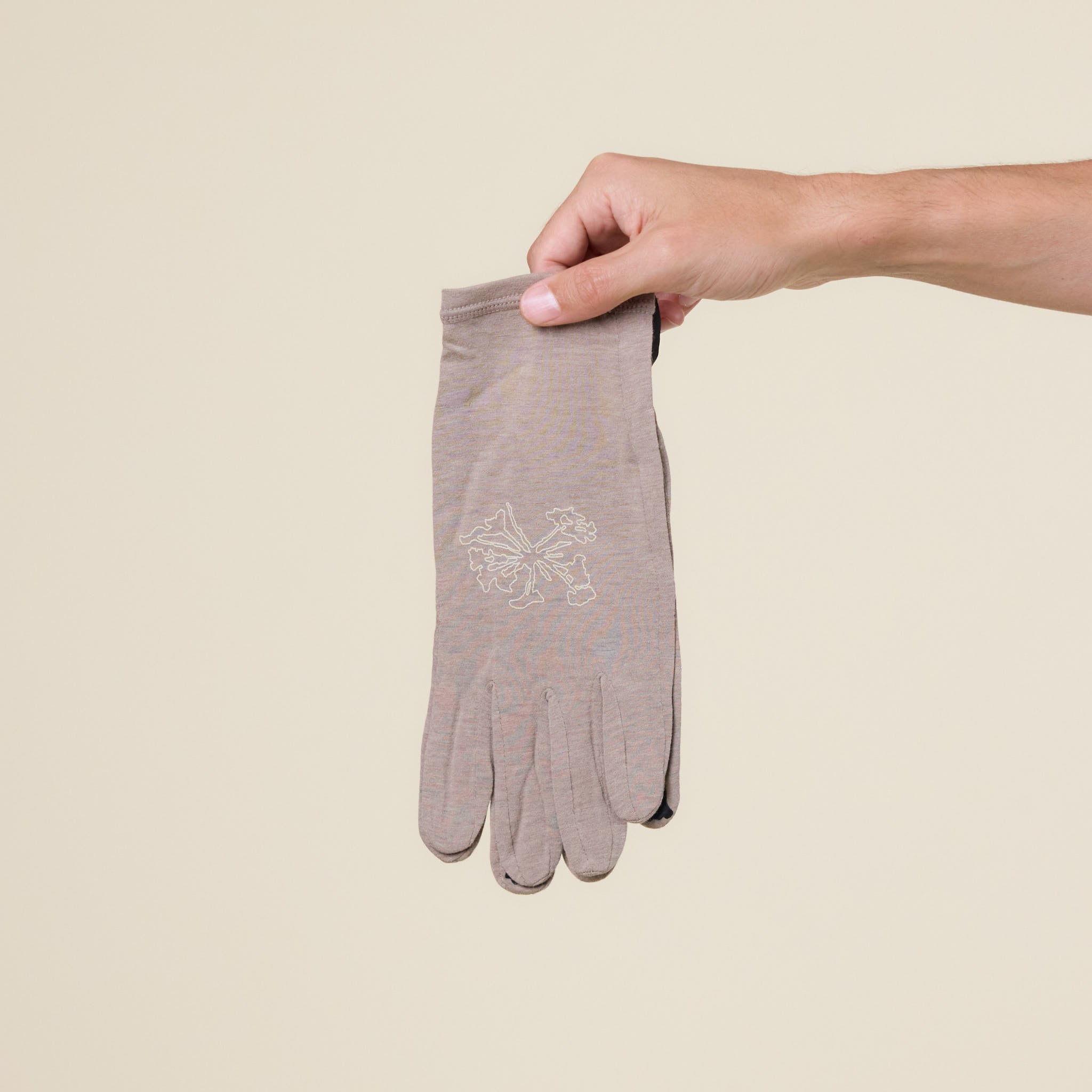 Portal - Drift Merino Gloves - Desert Taupe