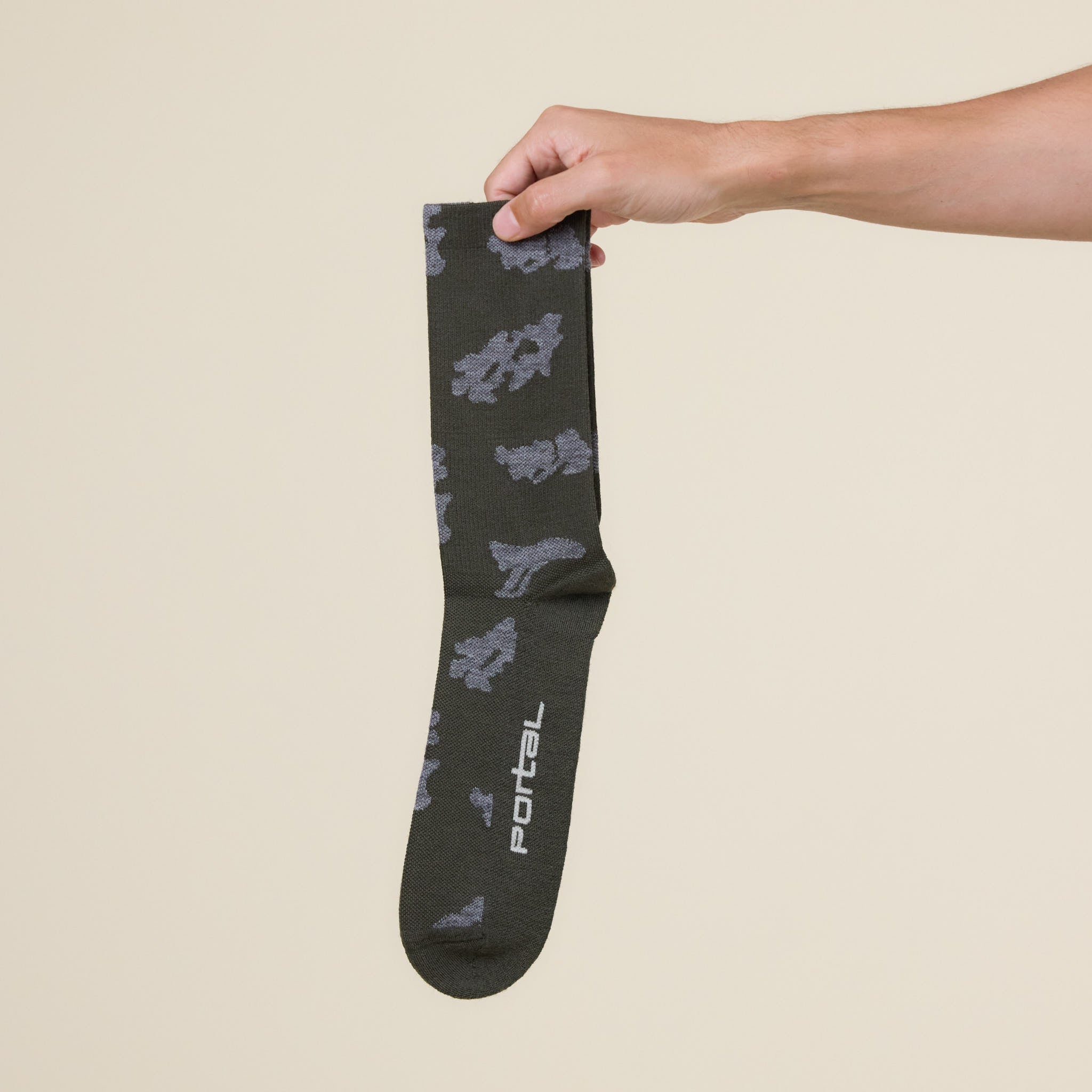 Portal - Ritual Merino Sock - Dark Olive