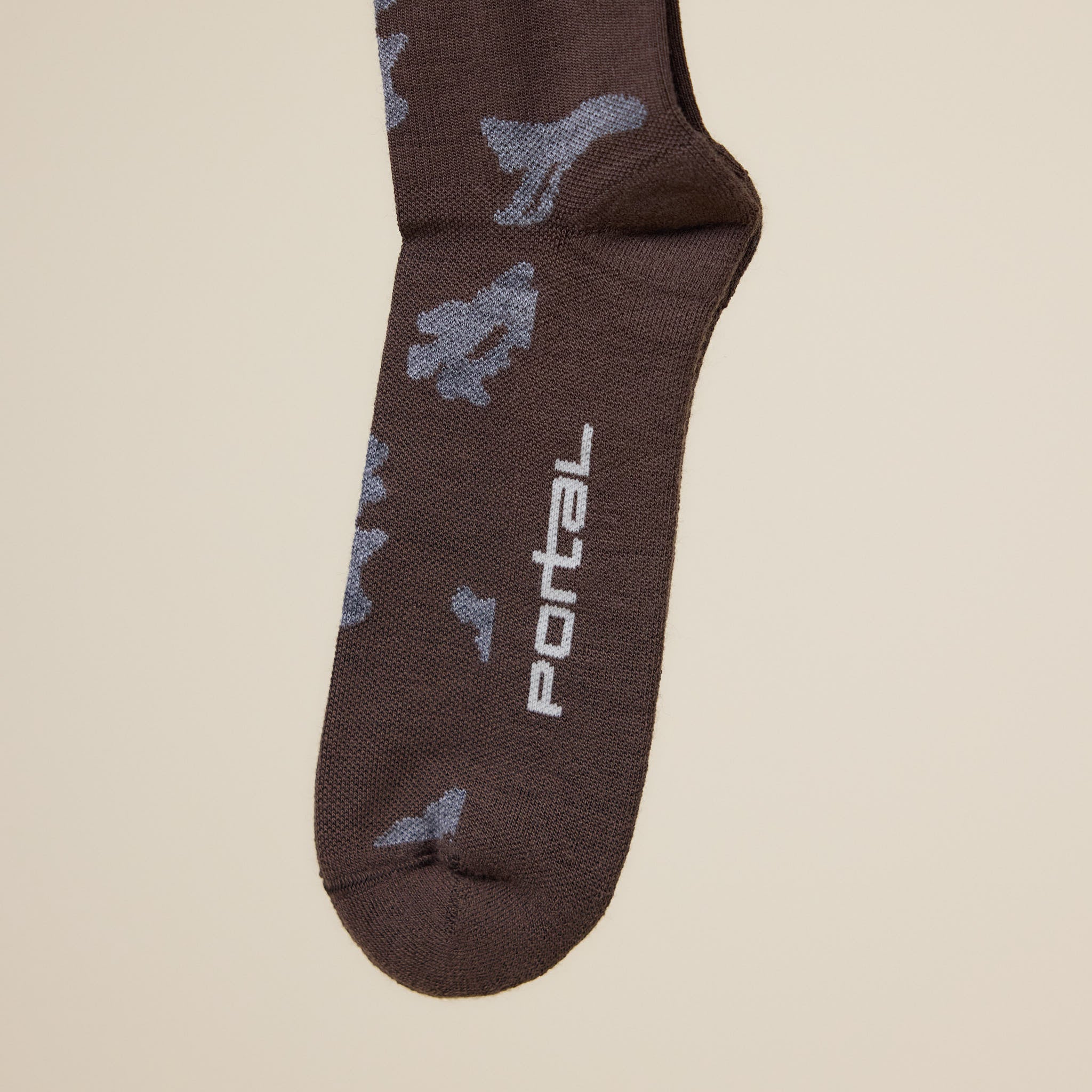 Portal - Ritual Merino Sock - Slate Black (Brown)