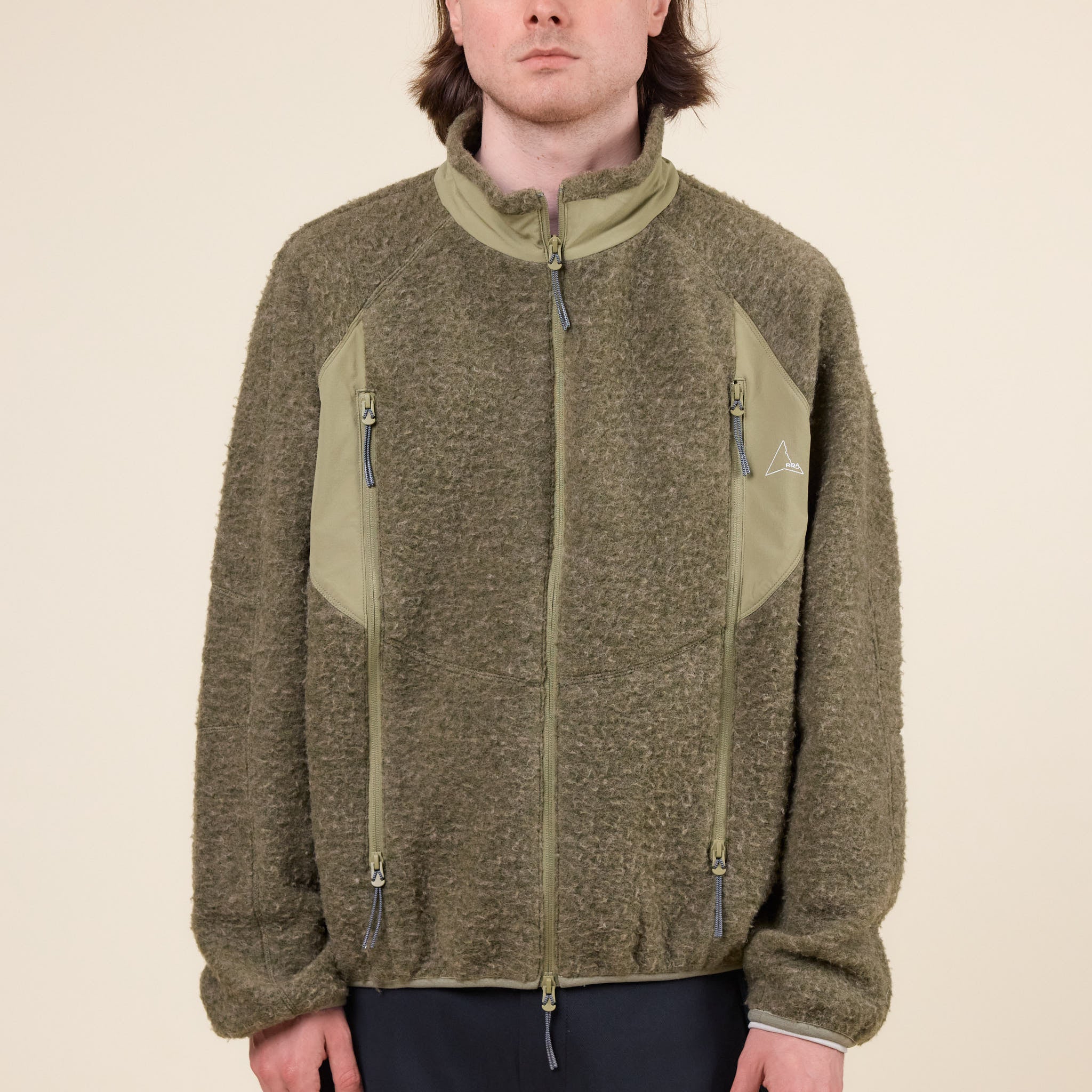 Roa Hiking - Polar Fleece Jacket - Aloe (Green)