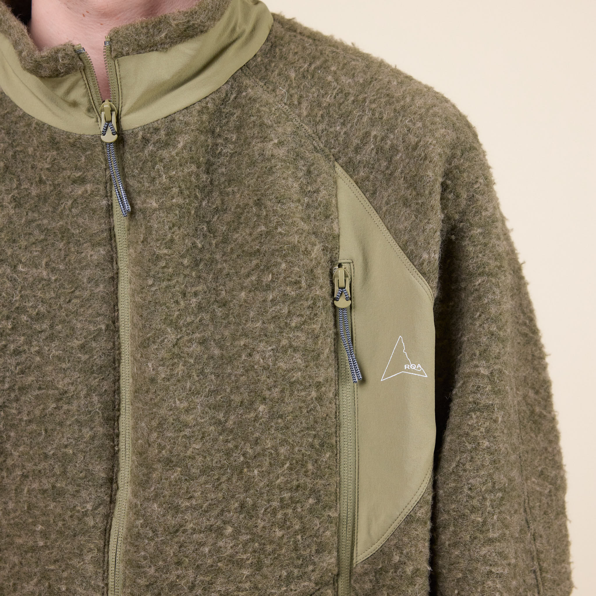 Roa Hiking - Polar Fleece Jacket - Aloe (Green)
