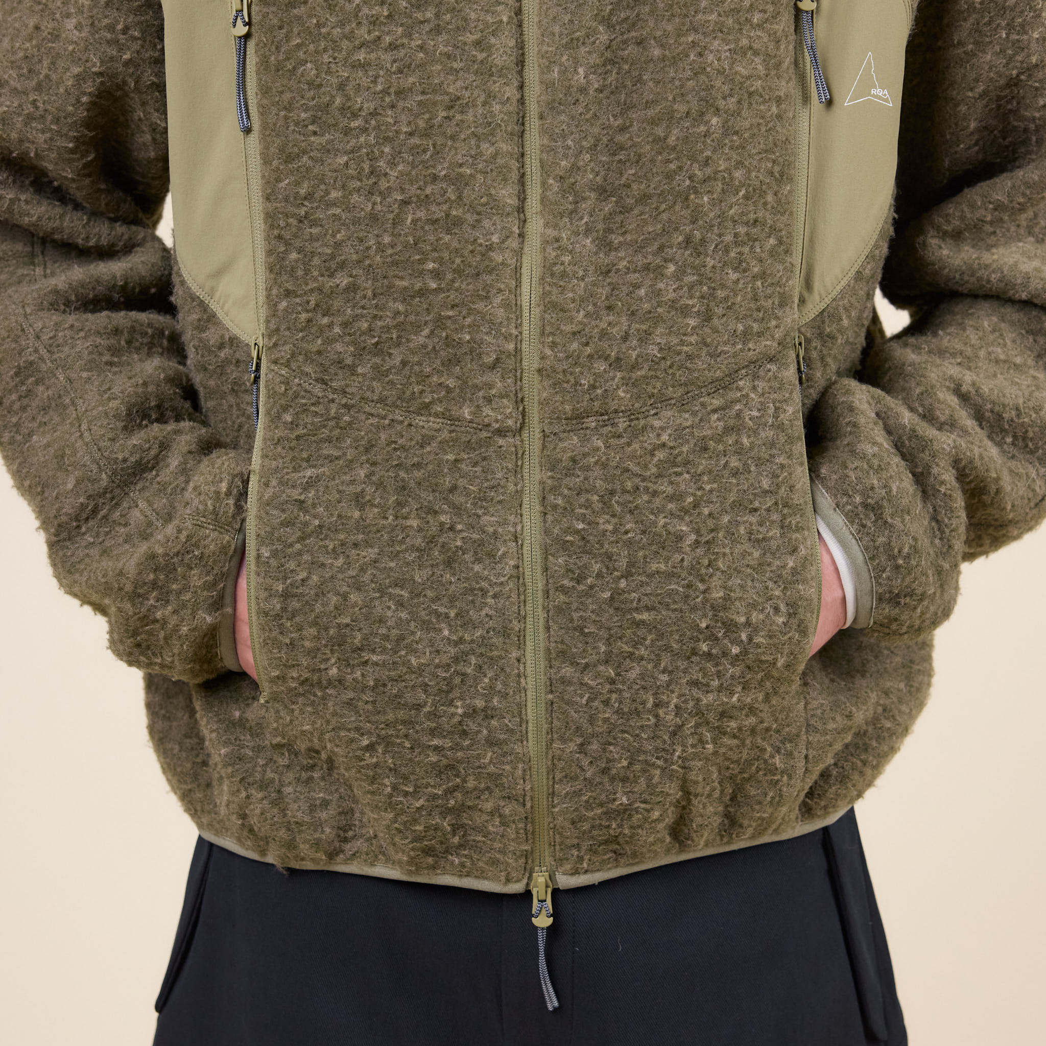 Roa Hiking - Polar Fleece Jacket - Aloe (Green)
