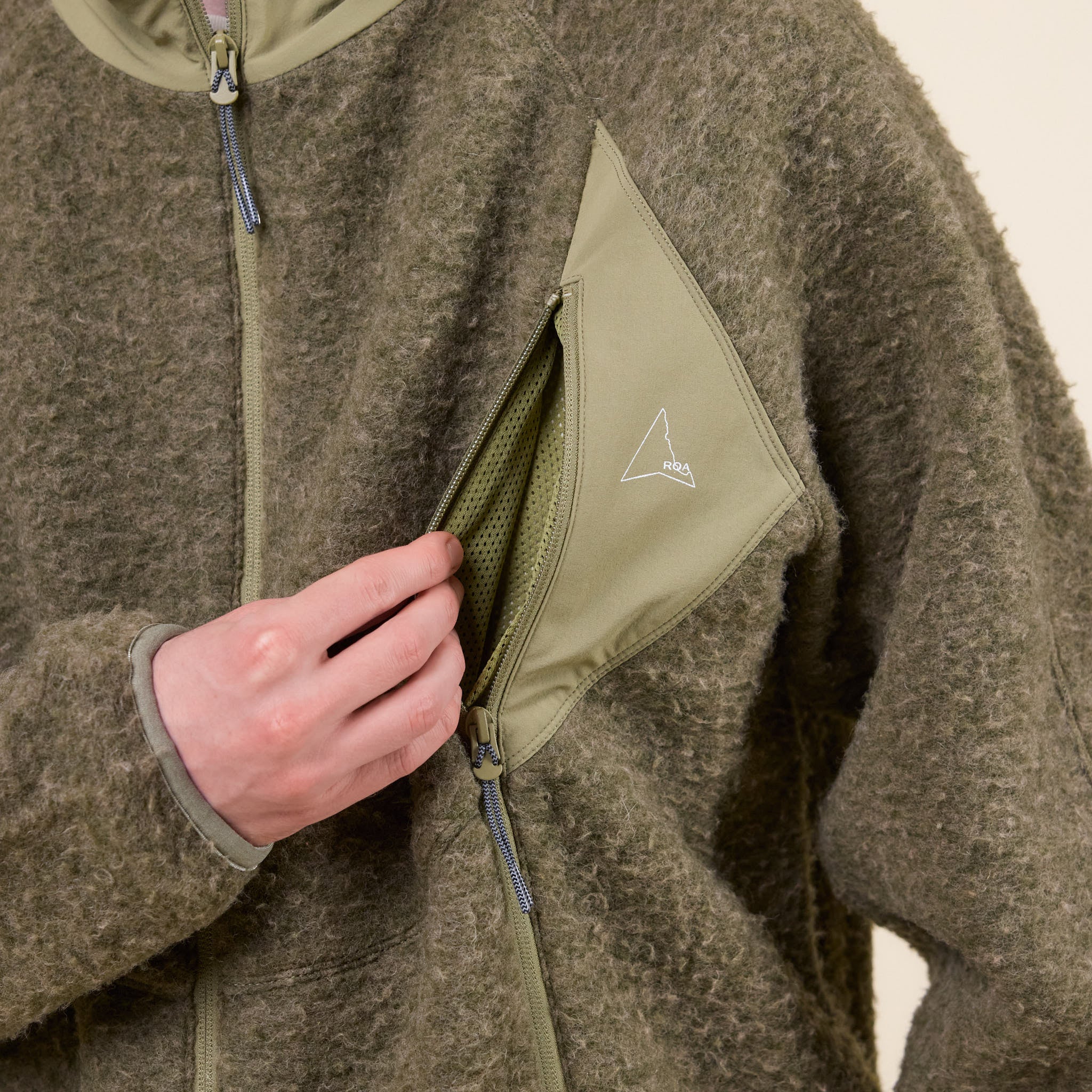 Roa Hiking - Polar Fleece Jacket - Aloe (Green)