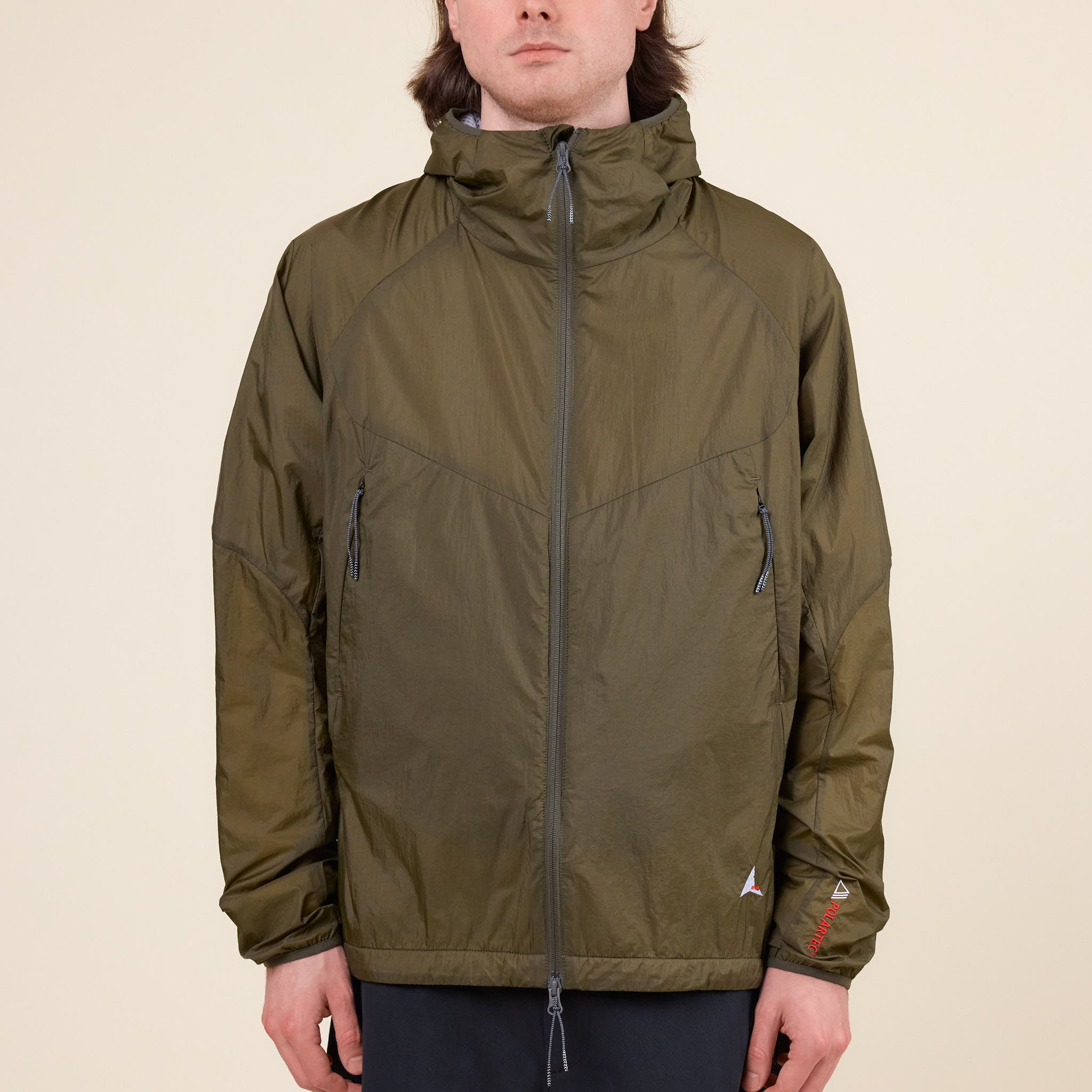 Roa Hiking - Lightweight Insulated Polartec Jacket - Dark Olive