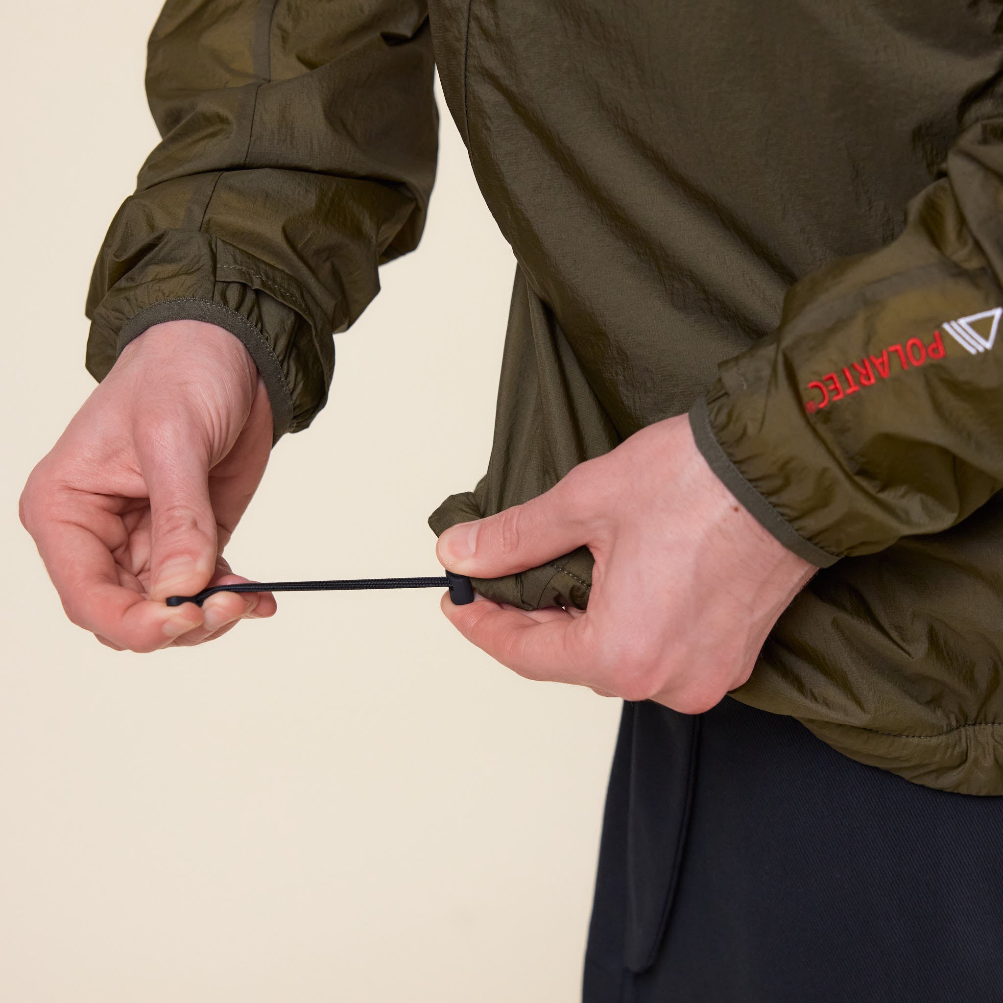 Roa Hiking - Lightweight Insulated Polartec Jacket - Dark Olive