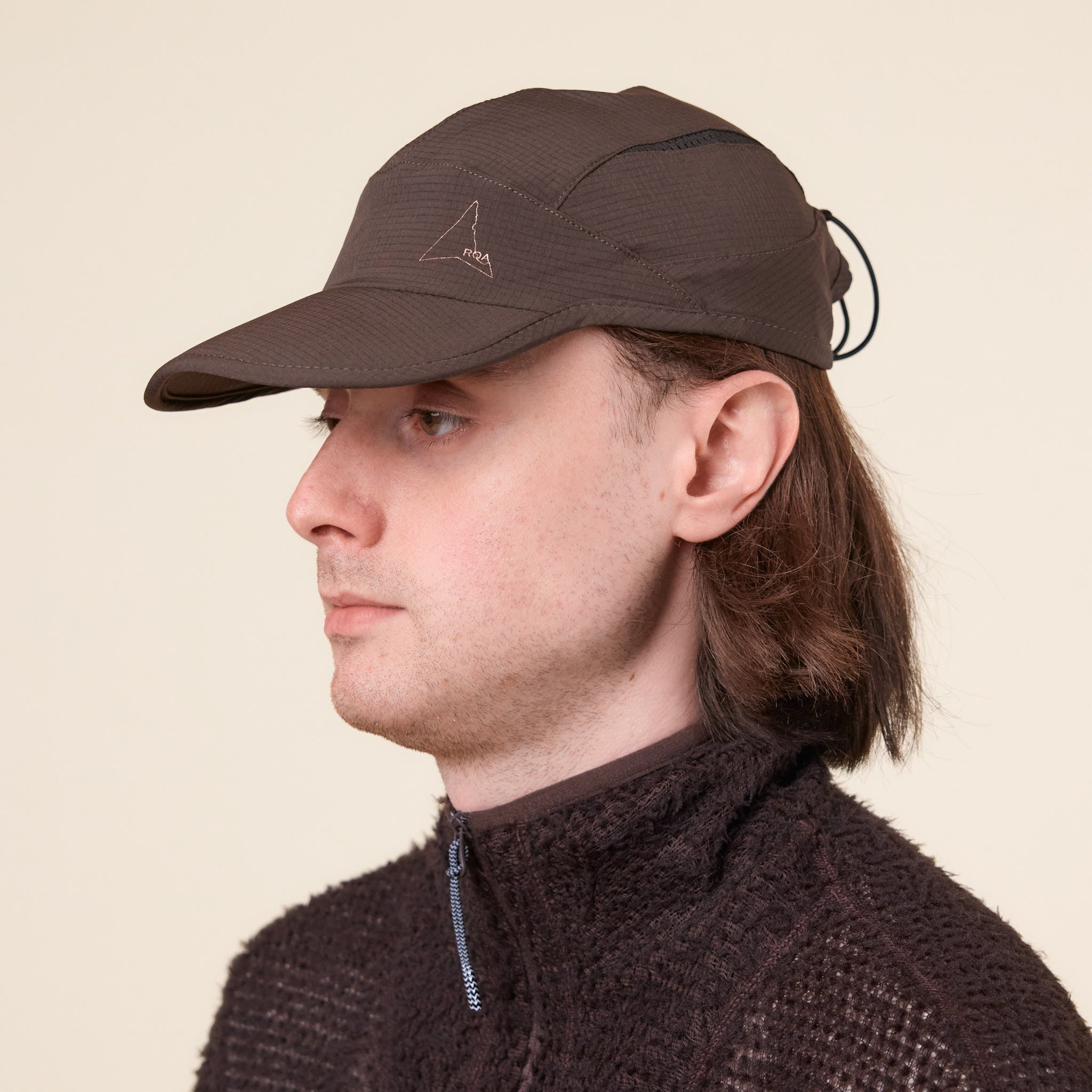Roa Hiking - Perforated Cap - Dark Brown