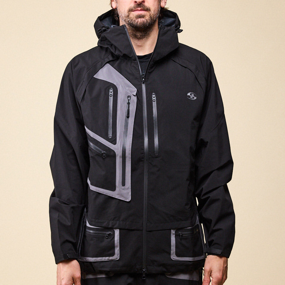 San San Gear - 3L Windblock Jacket - Black "SAN SAN gear stockists" "SAN SAN gear uk" "SAN SAN gear USA"