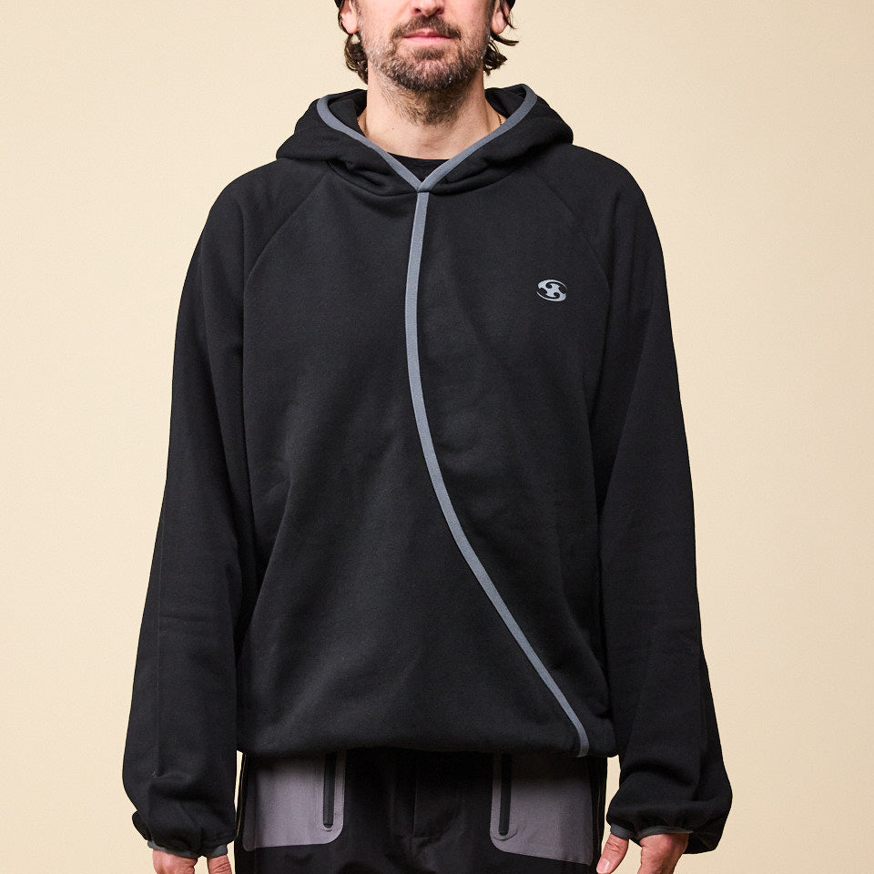 San San Gear - Taped Hoodie - Black "SAN SAN gear stockists" "SAN SAN Gear UK" "SAN SAN Gear USA"