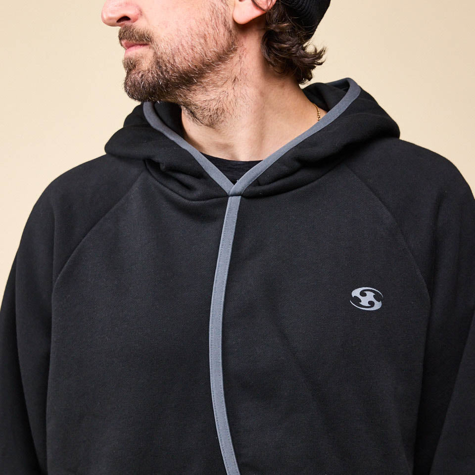 San San Gear - Taped Hoodie - Black "SAN SAN gear stockists" "SAN SAN Gear UK" "SAN SAN Gear USA"