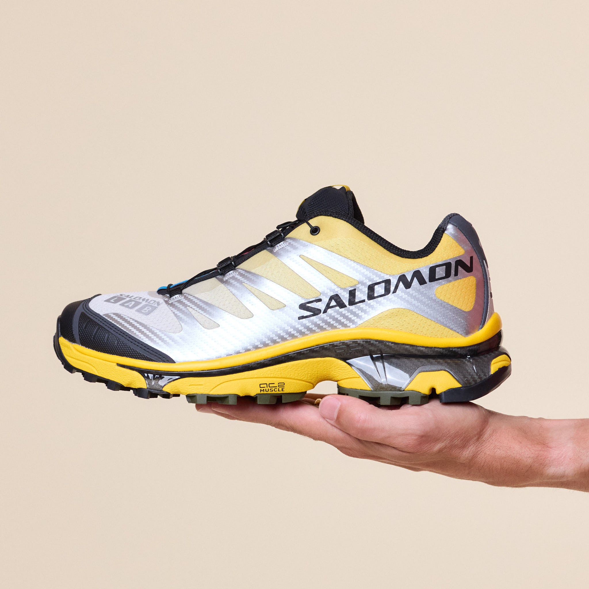 Salomon - XT-4 OG - Silver/Black/Lemon