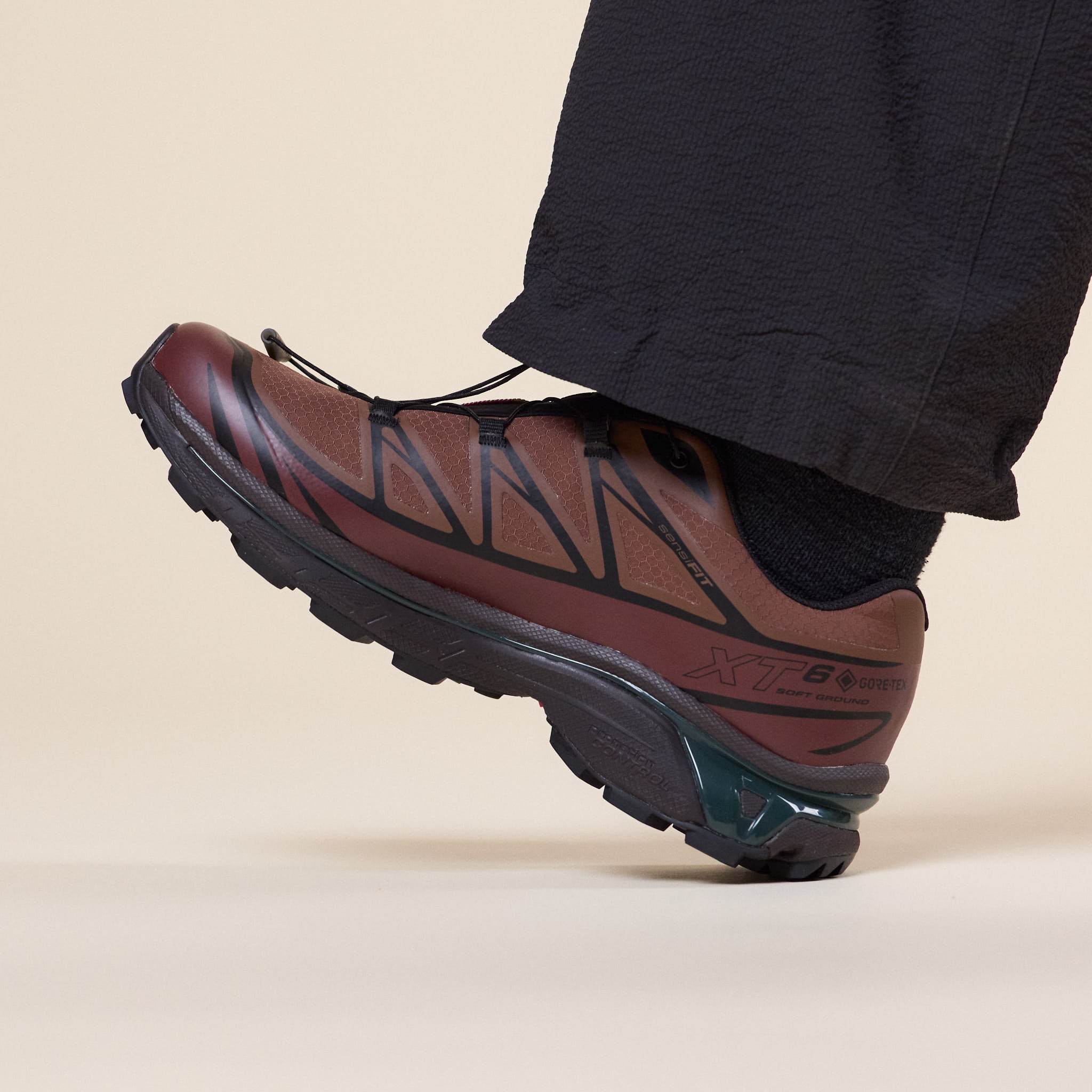 Salomon - XT-6 Gore-Tex - Mustang/Bitter Chocolate/Green Gable