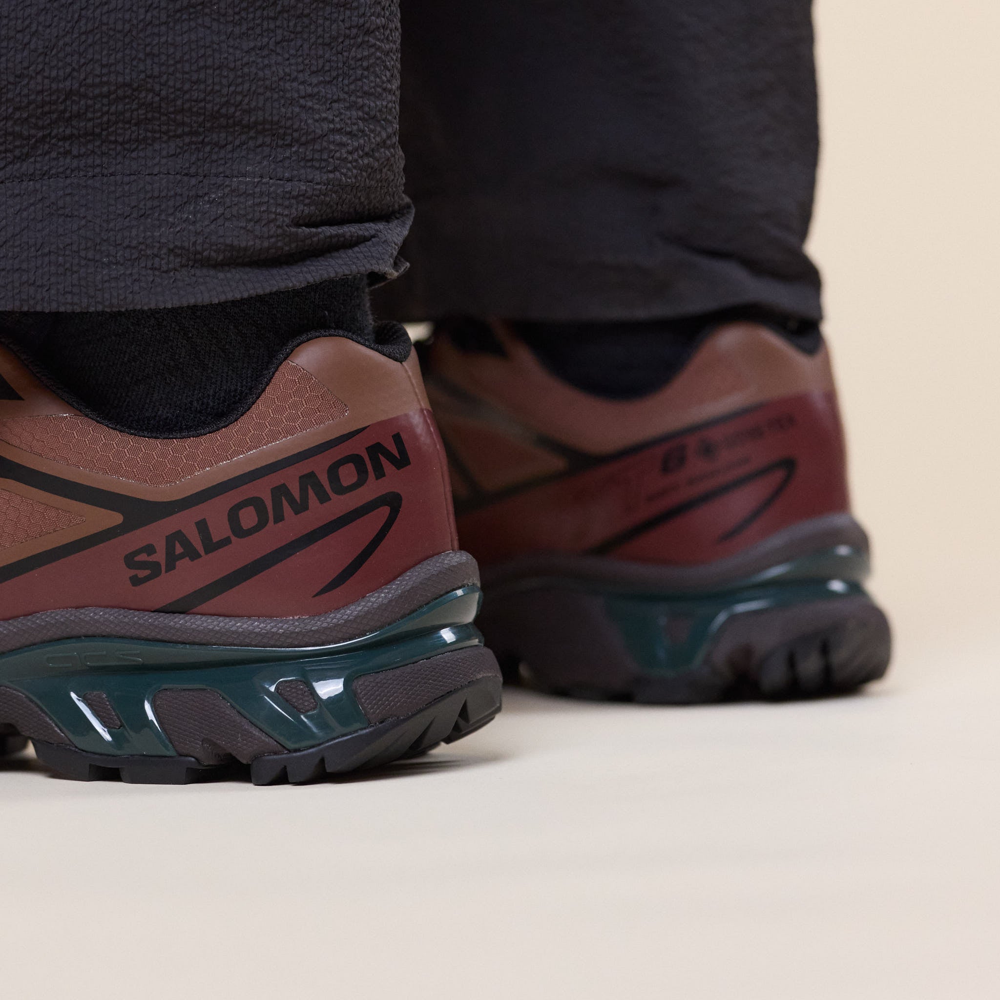 Salomon - XT-6 Gore-Tex - Mustang/Bitter Chocolate/Green Gable