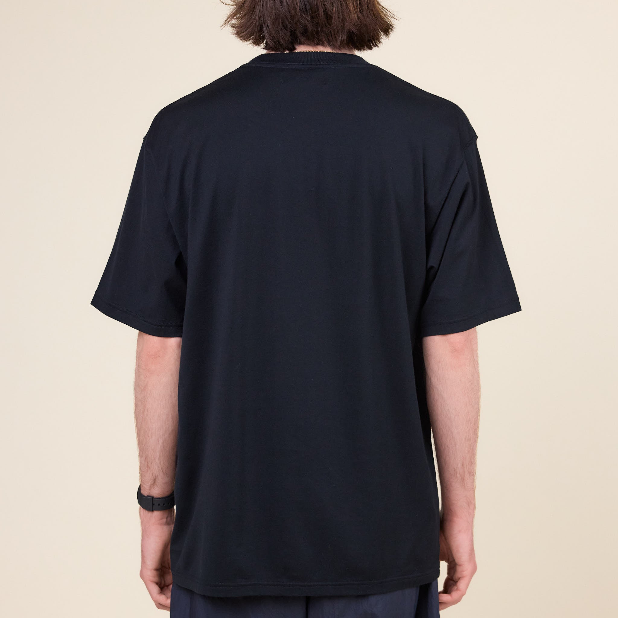SO SHOP & HOSTEL NAKAMEGURO - Embroidered Logo T-Shirt - Black