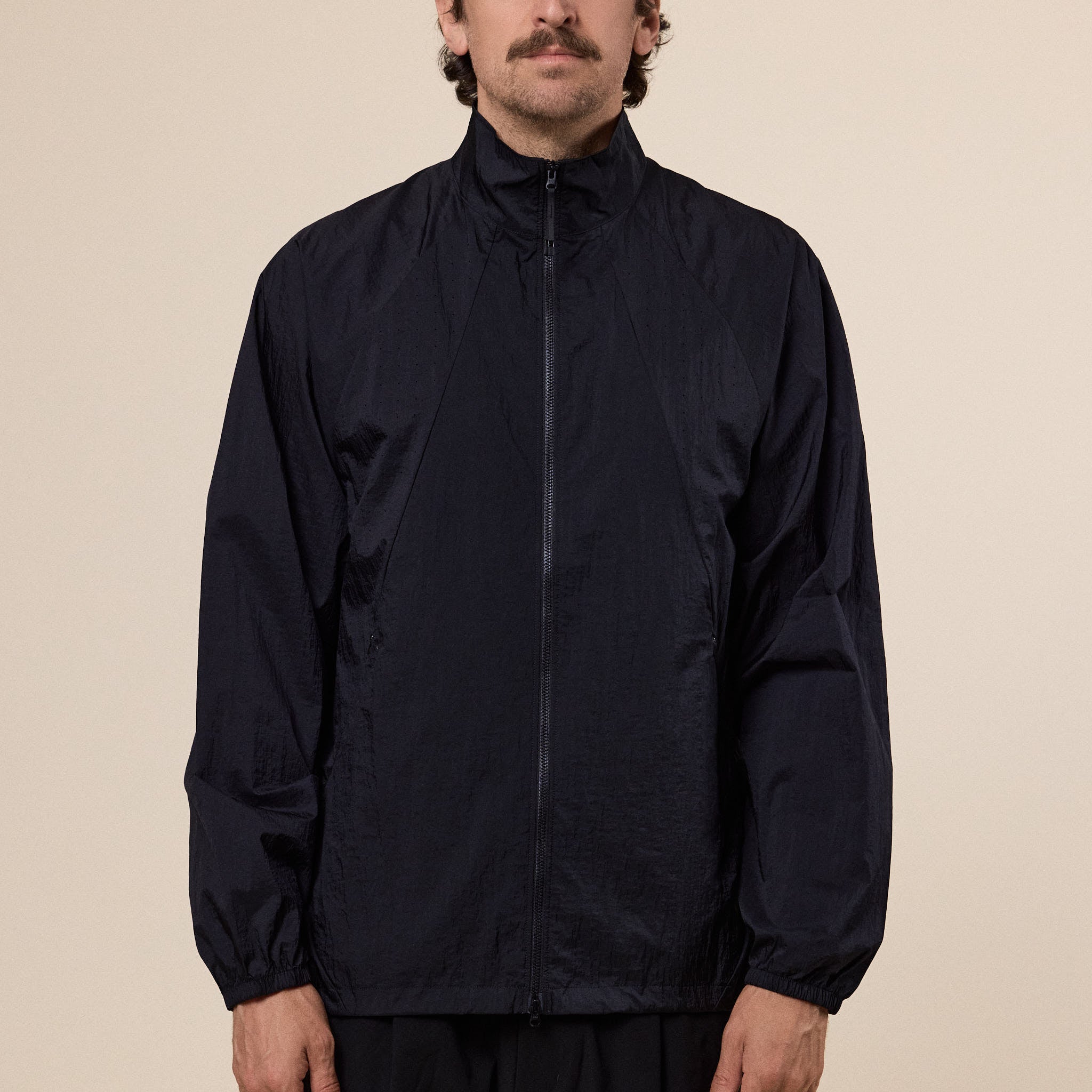 Goldwin - Sheer Nylon Wind Jacket - Black