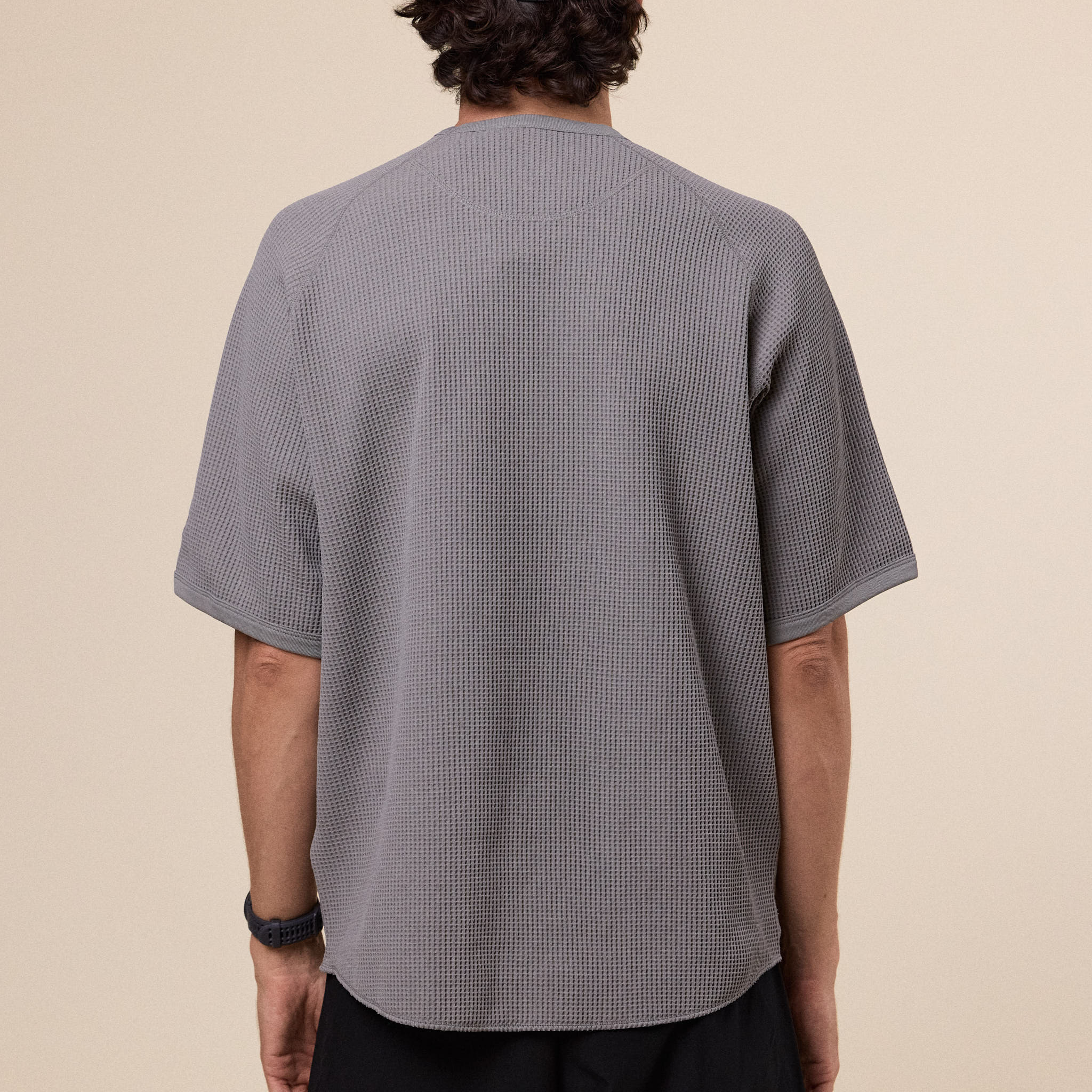 Goldwin - Waffle Light T-Shirt - Arid Beige