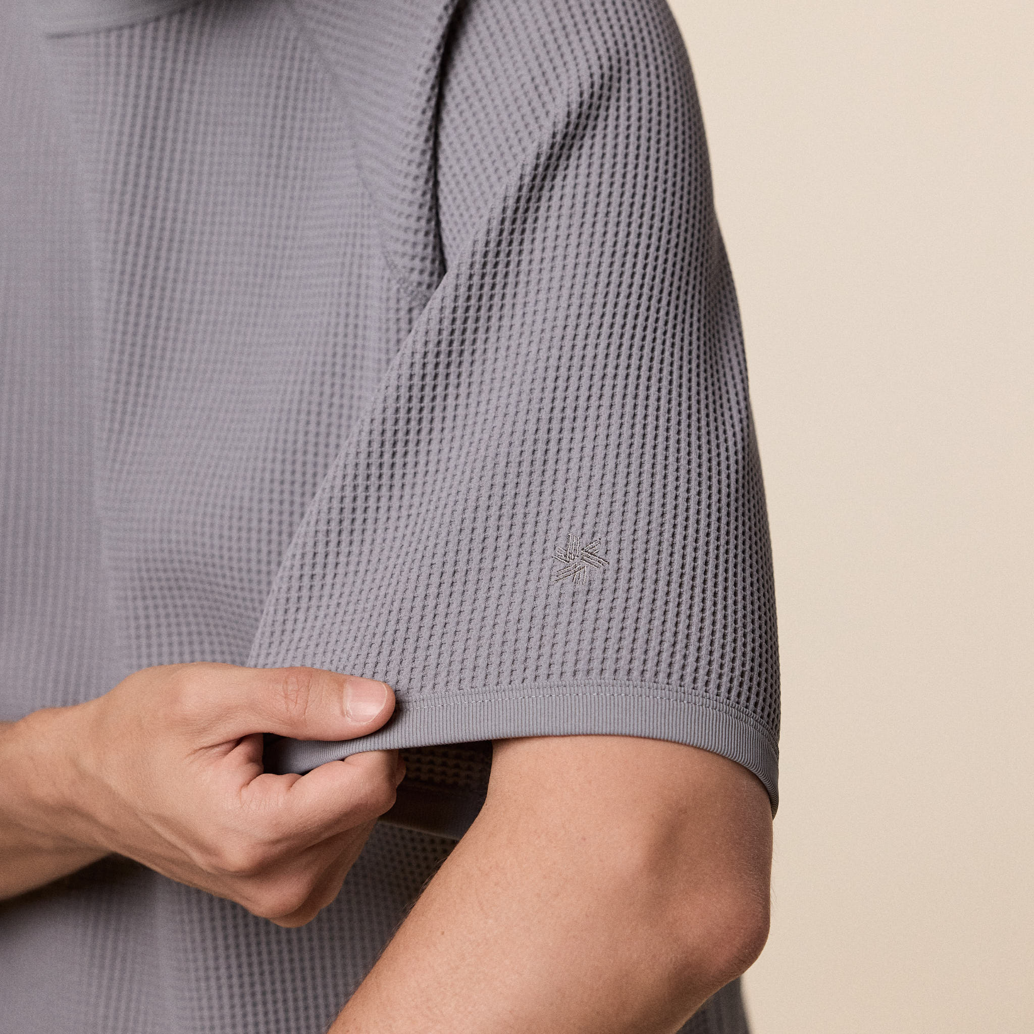 Goldwin - Waffle Light T-Shirt - Arid Beige