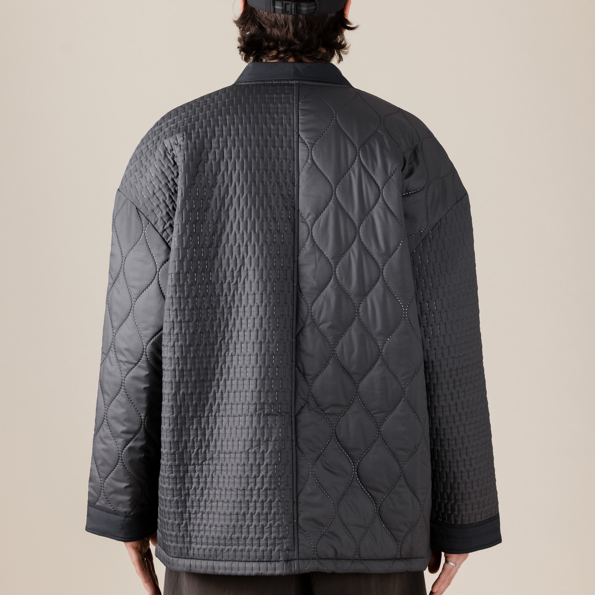 Oqliq - Origami Smawarm Kimono Jacket - Black Oqliq UK USA Stockist