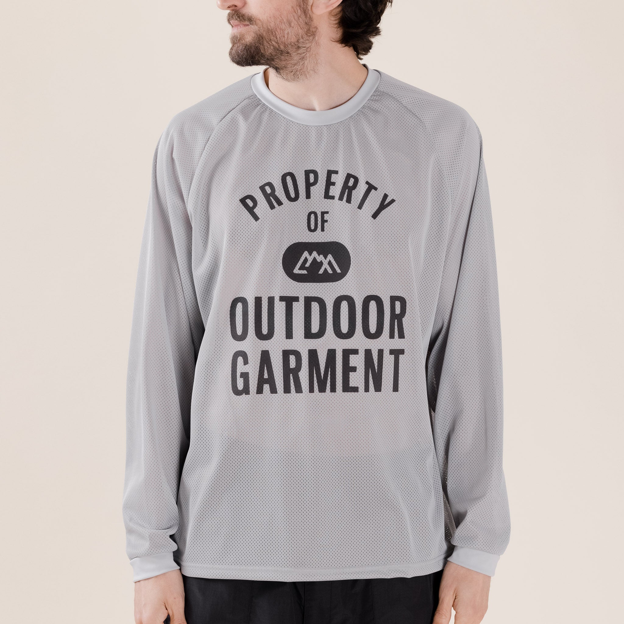 CMF Comfy Outdoor Garment - Quick Dry Mesh Long Sleeve T-Shirt - Light Grey UK Stockist Best Price