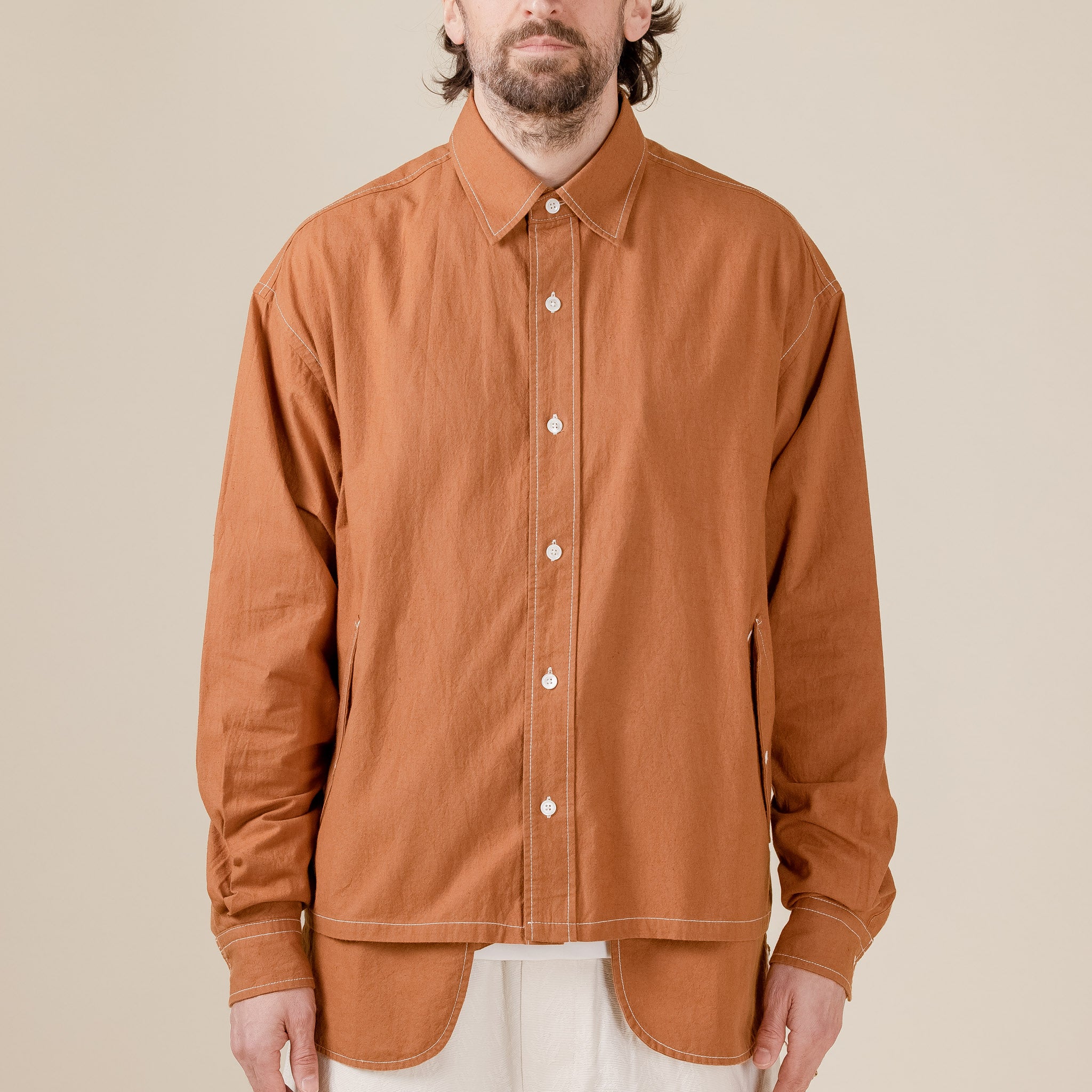 Cease - Afterhood Sweatshirt - Outdoor Orange